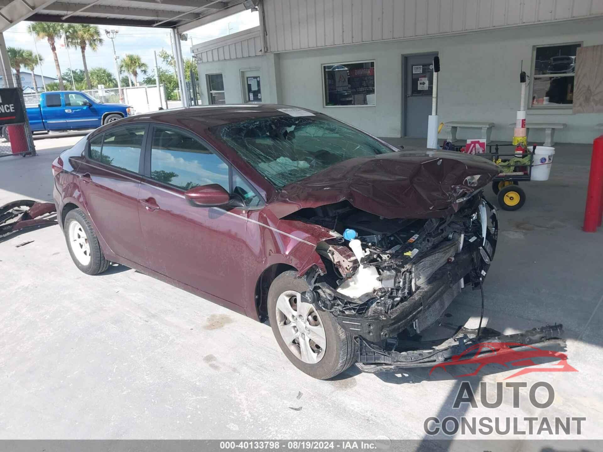 KIA FORTE 2017 - 3KPFK4A78HE137553