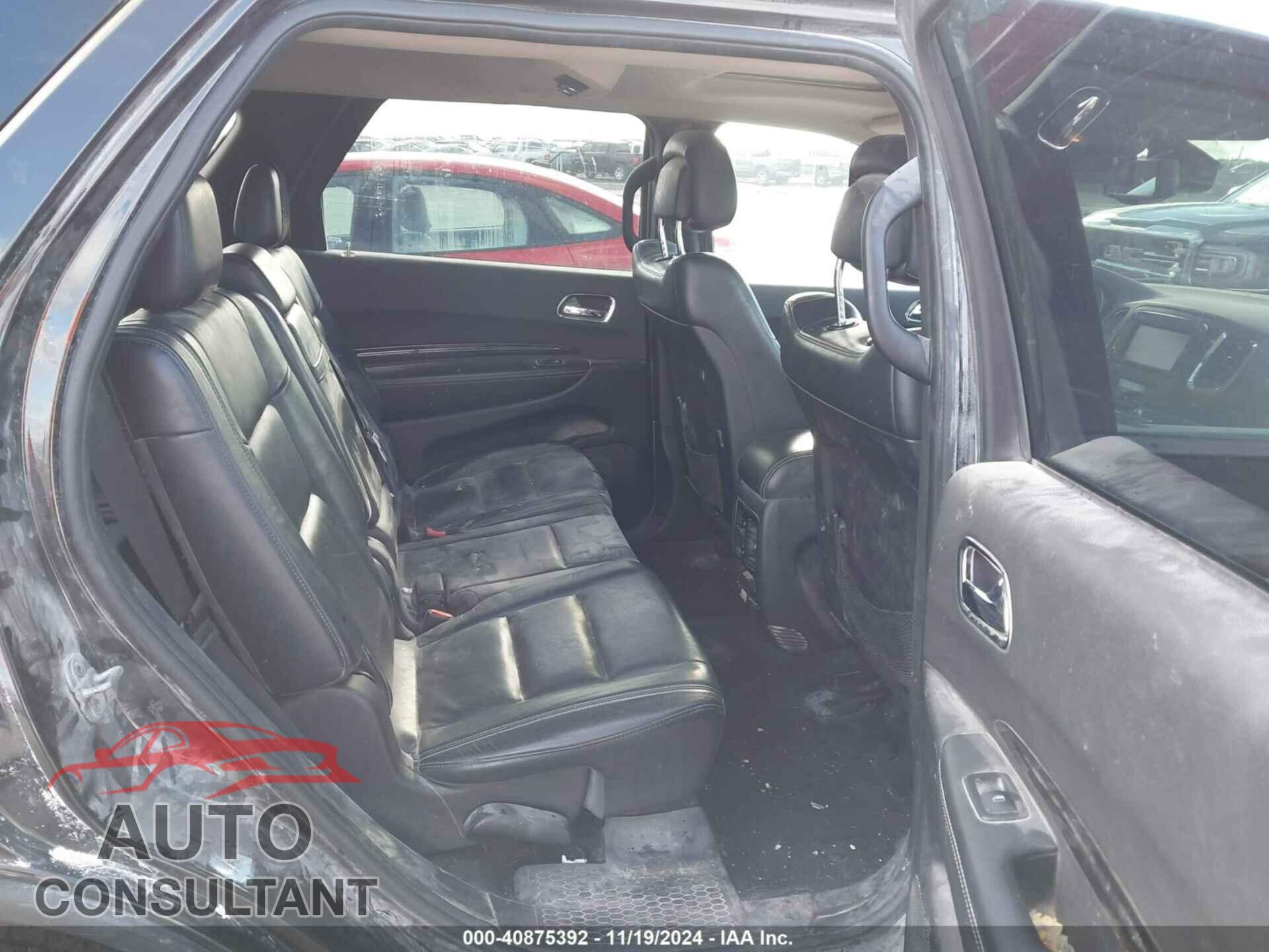 DODGE DURANGO 2012 - 1C4RDJEGXCC252641