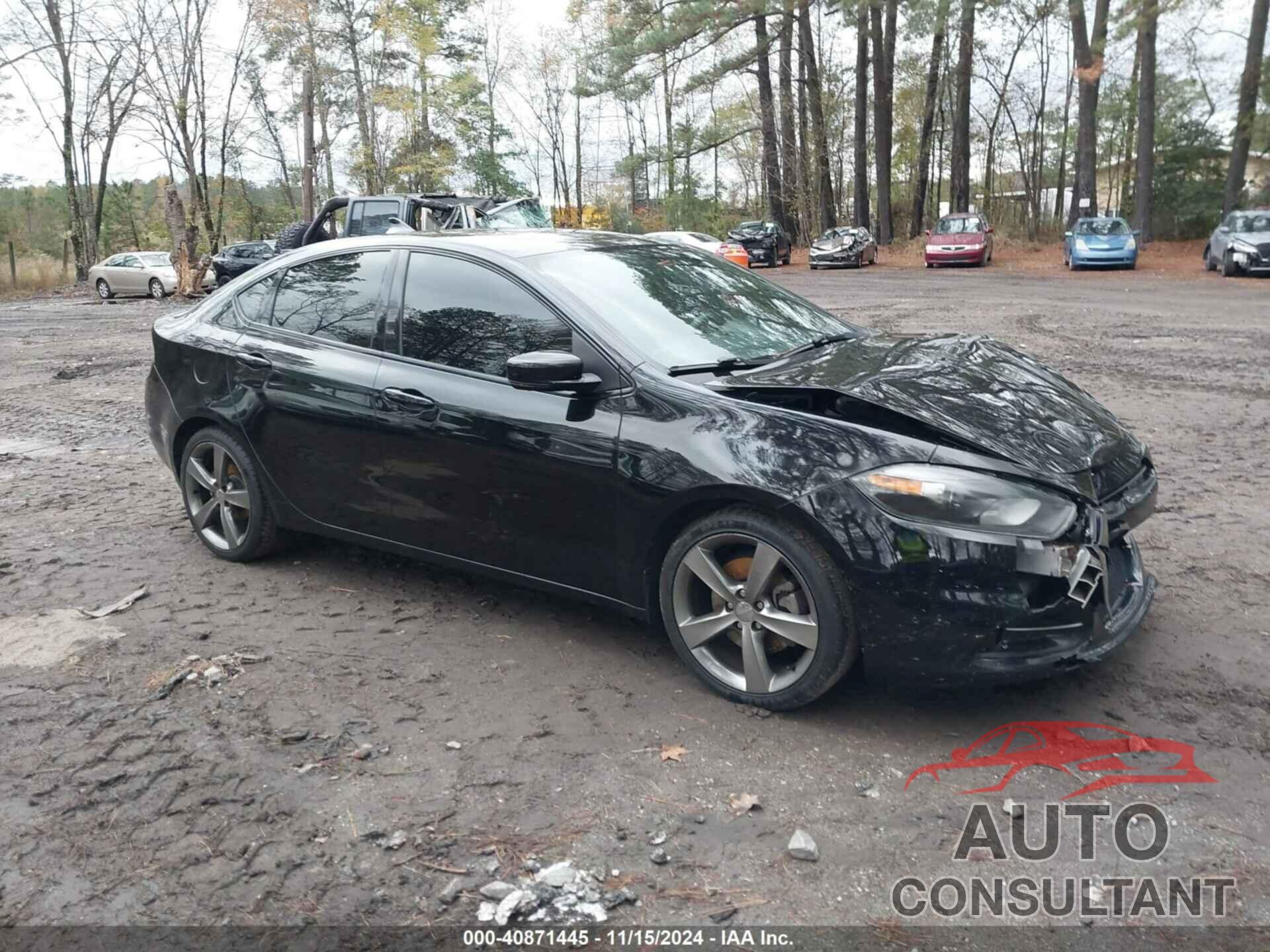 DODGE DART 2015 - 1C3CDFEB9FD243441