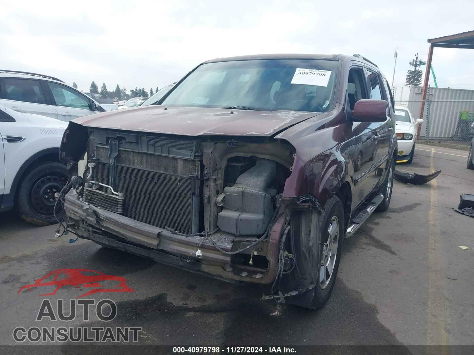 HONDA PILOT 2011 - 5FNYF3H94BB046733