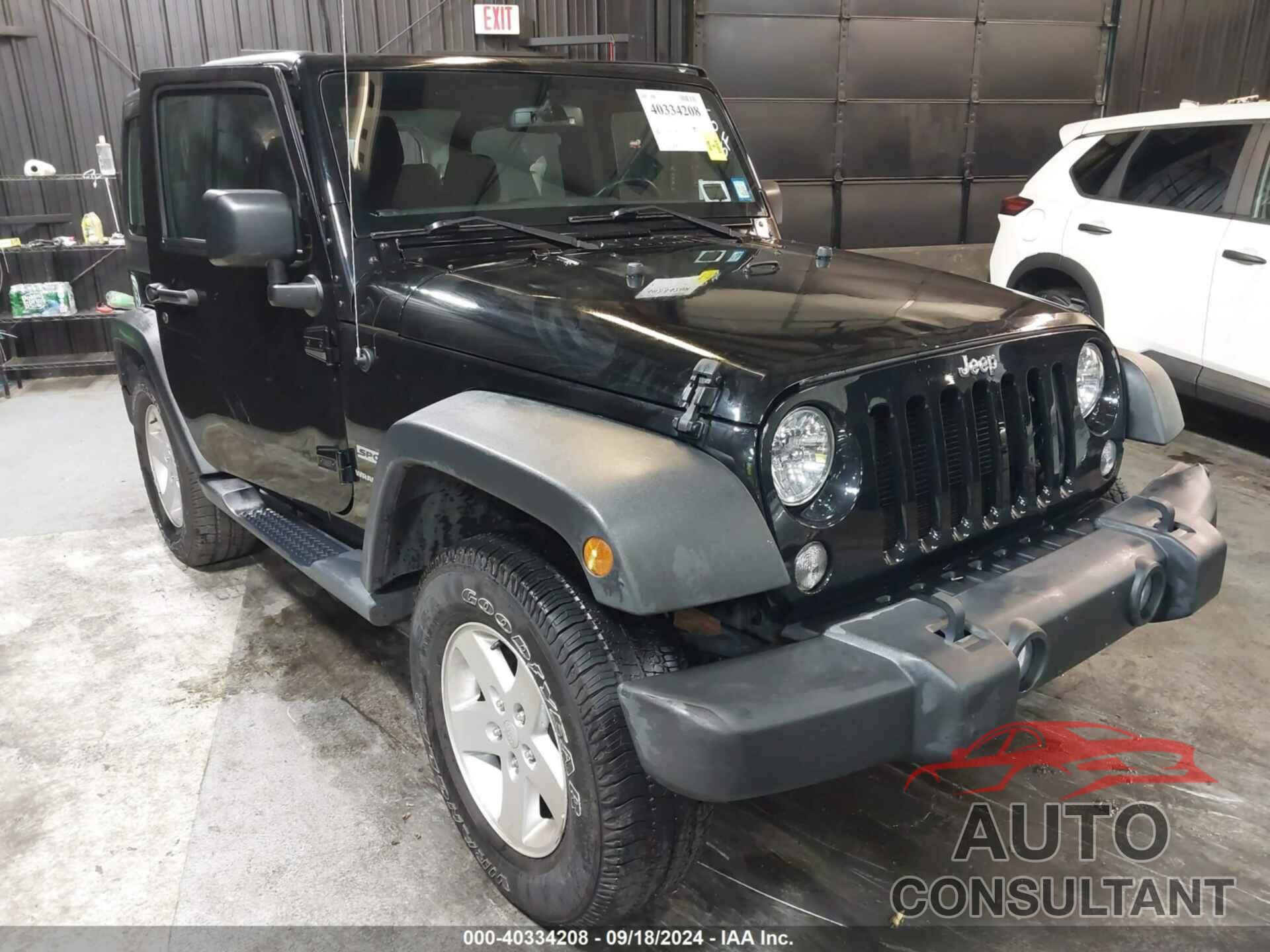 JEEP WRANGLER JK 2018 - 1C4AJWAG1JL845441