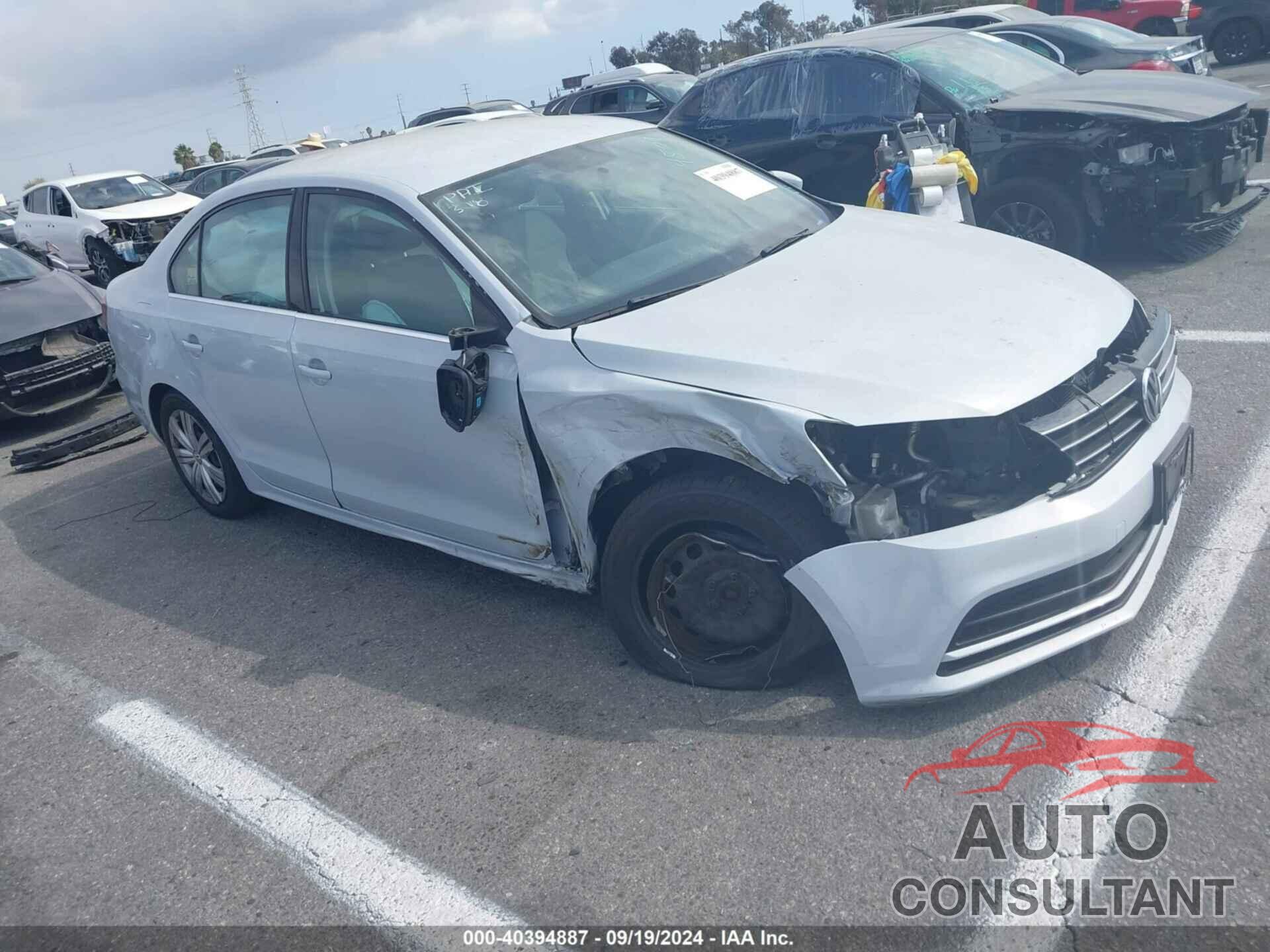 VOLKSWAGEN JETTA 2017 - 3VW2B7AJ7HM284509