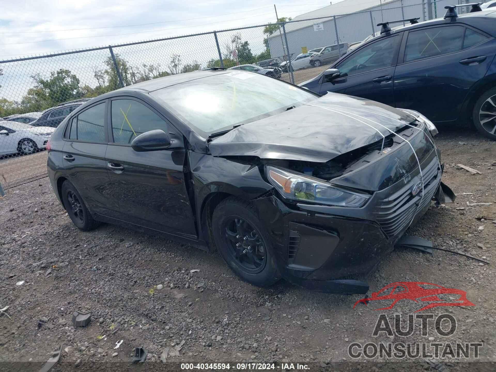 HYUNDAI IONIQ HYBRID 2019 - KMHC65LC6KU175214