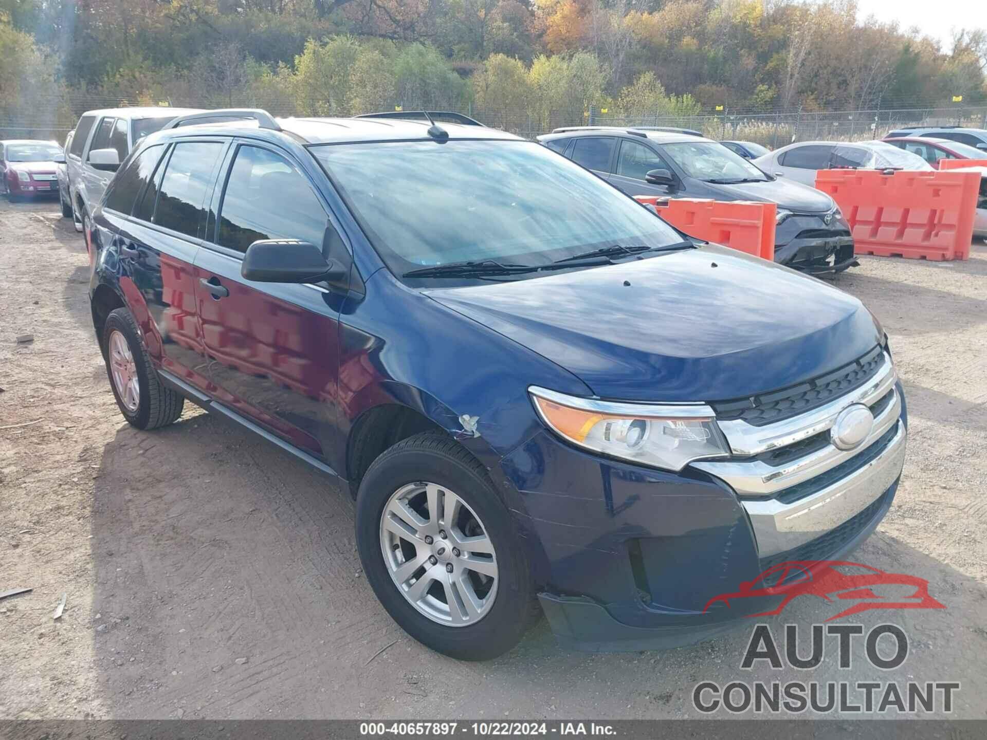 FORD EDGE 2012 - 2FMDK3GC2CBA51768