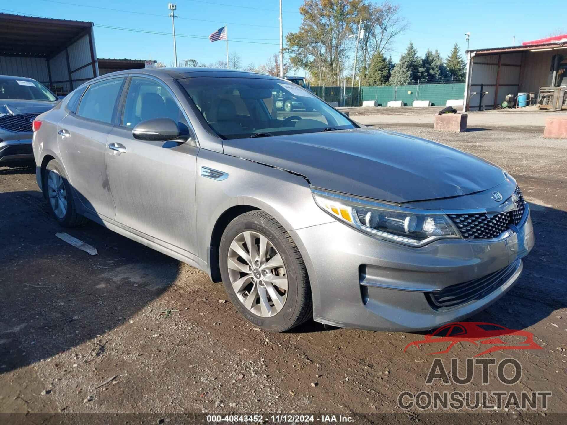 KIA OPTIMA 2016 - 5XXGU4L30GG004039