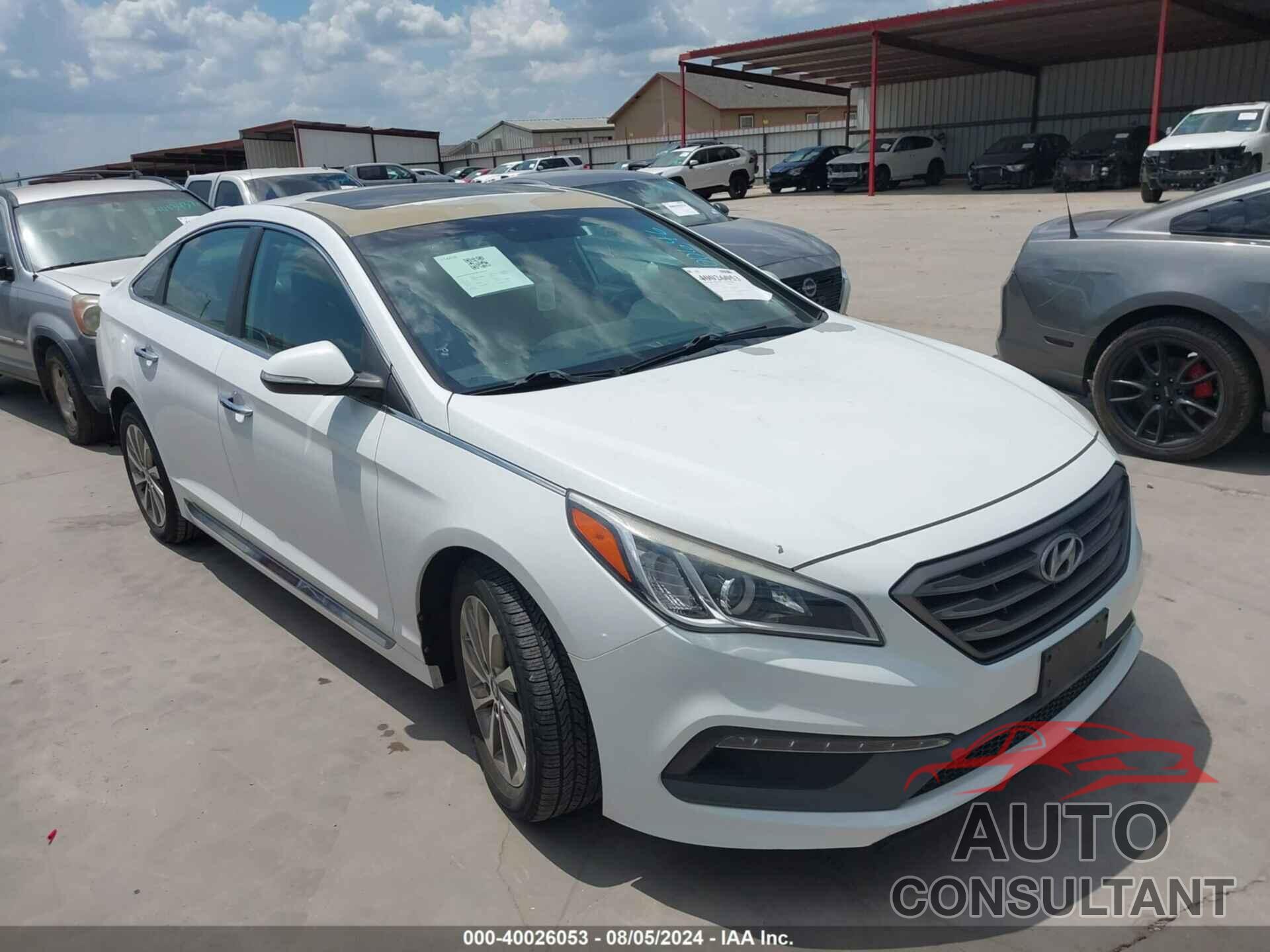 HYUNDAI SONATA 2016 - 5NPE34AF2GH397859