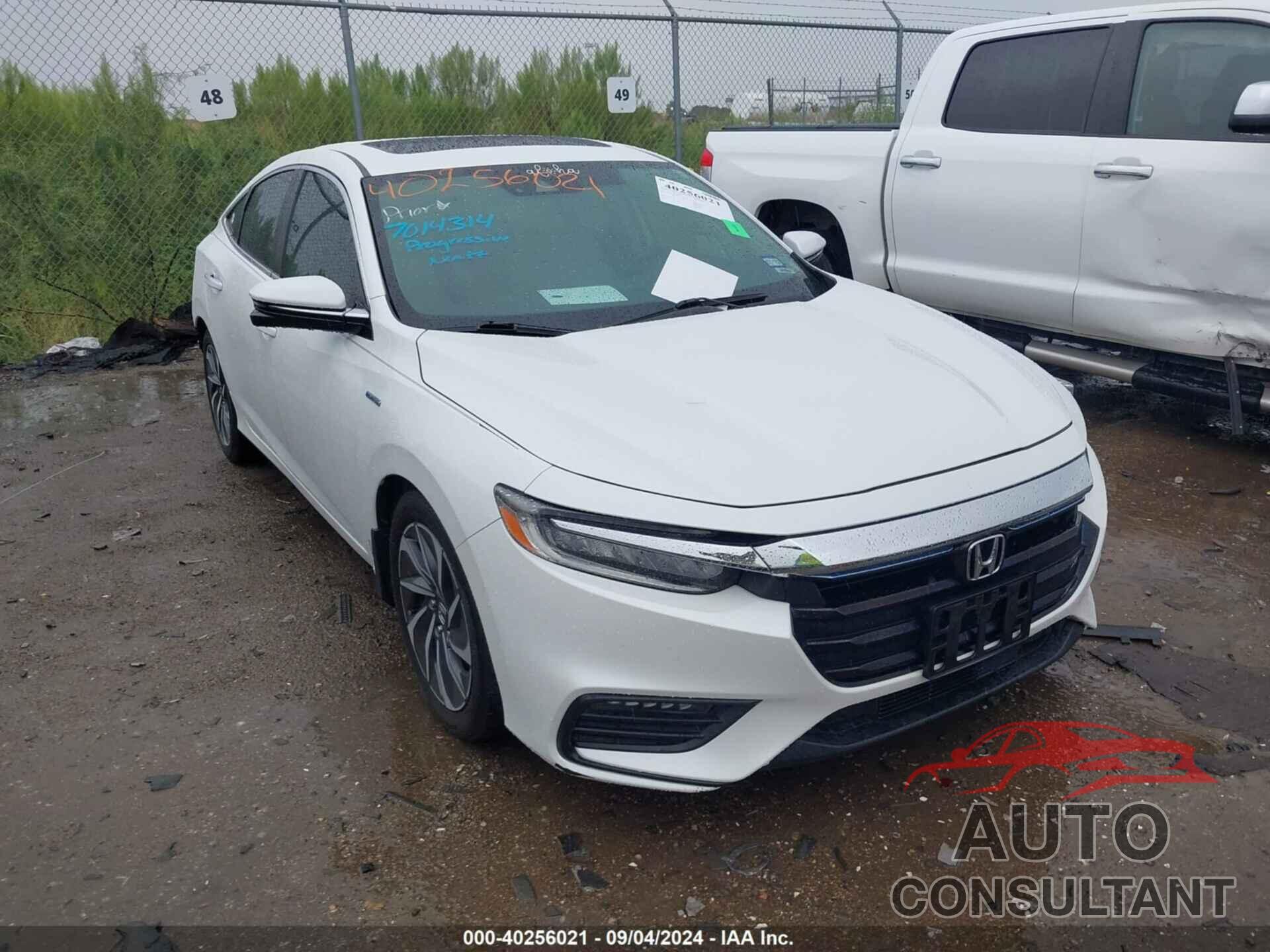 HONDA INSIGHT 2020 - 19XZE4F96LE008072