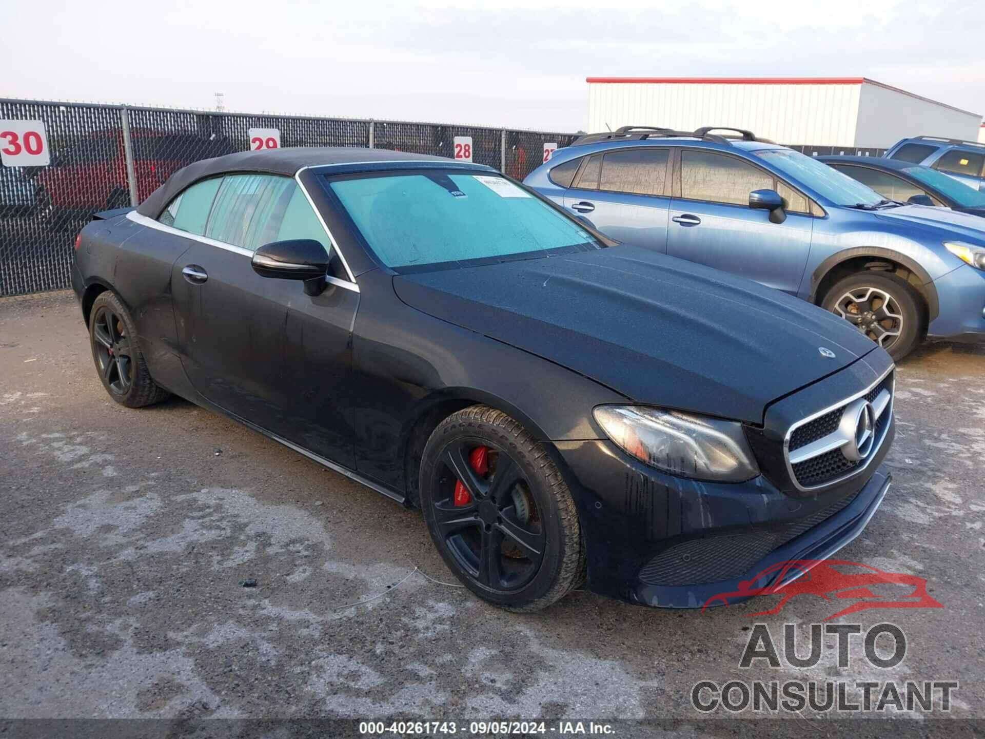 MERCEDES-BENZ E 400 2018 - WDD1K6FBXJF028368