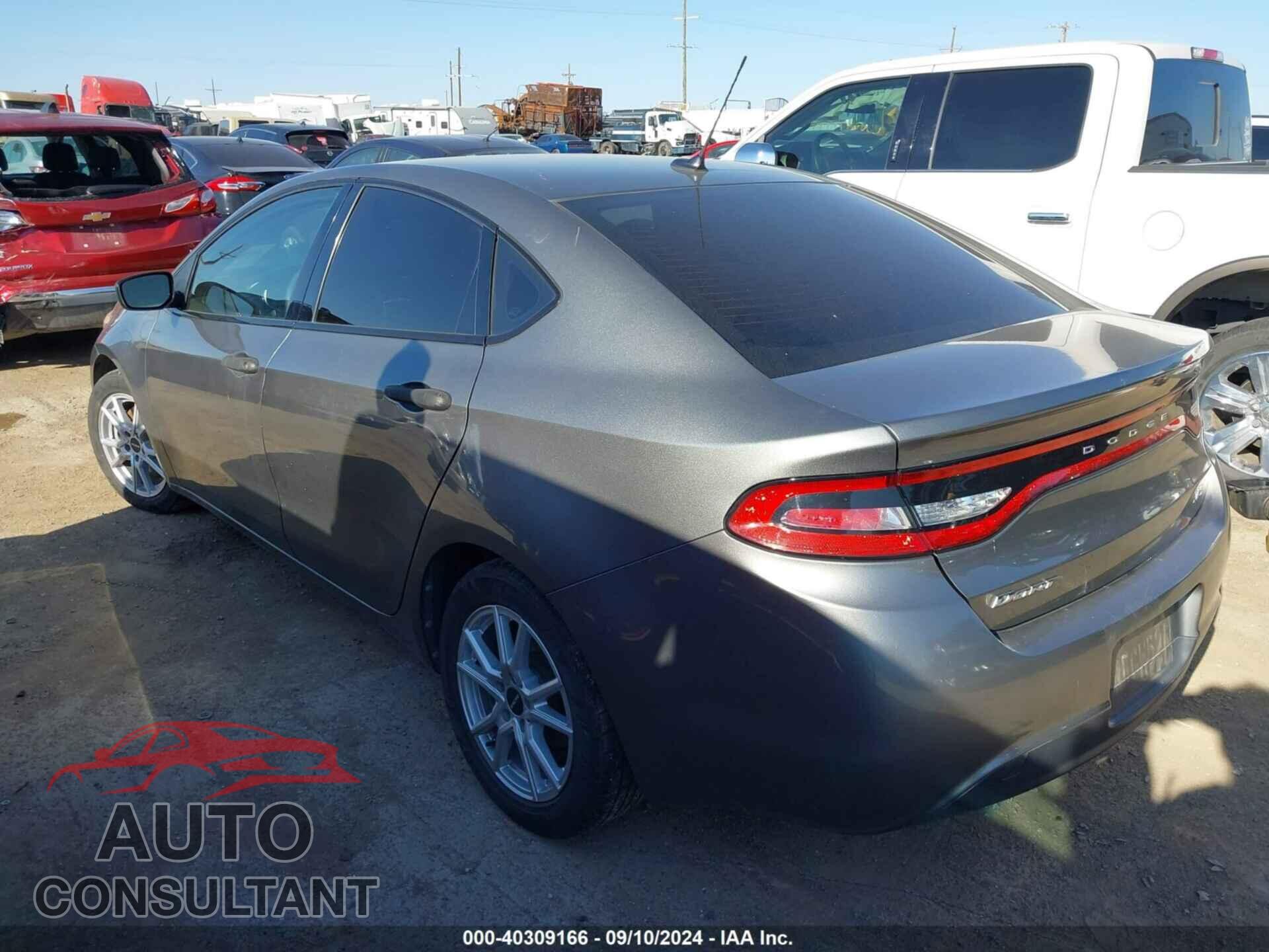 DODGE DART 2013 - 1C3CDFAA6DD183824