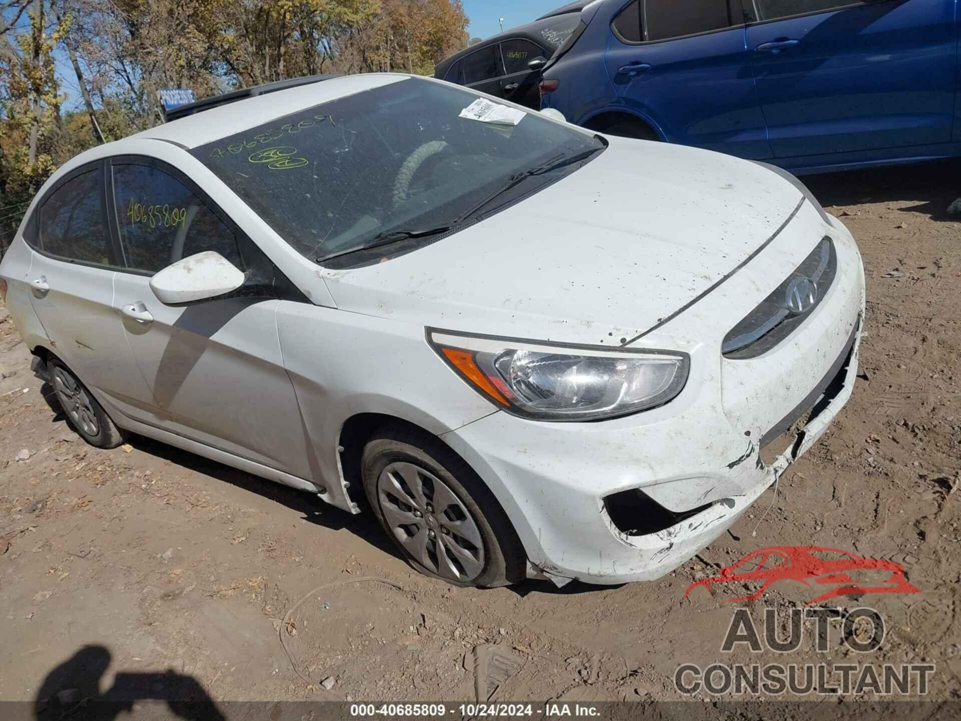 HYUNDAI ACCENT 2015 - KMHCT4AEXFU824784