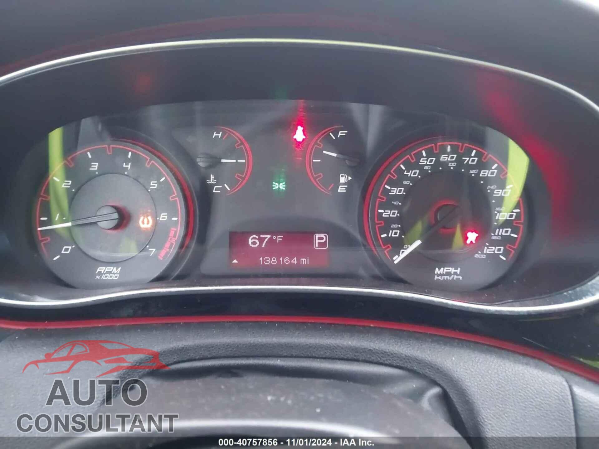 DODGE DART 2015 - 1C3CDFBB7FD380558