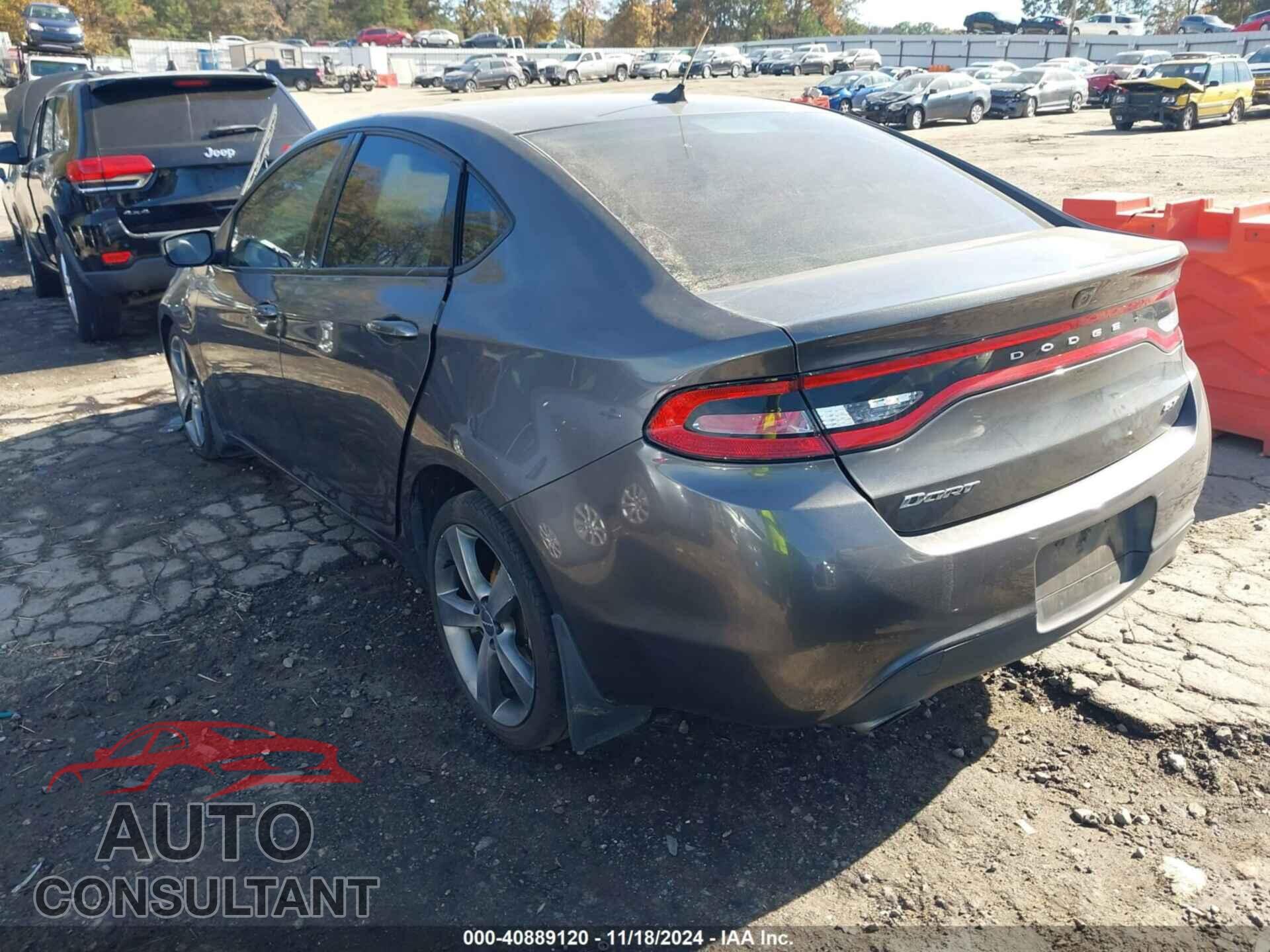 DODGE DART 2015 - 1C3CDFEB6FD278924