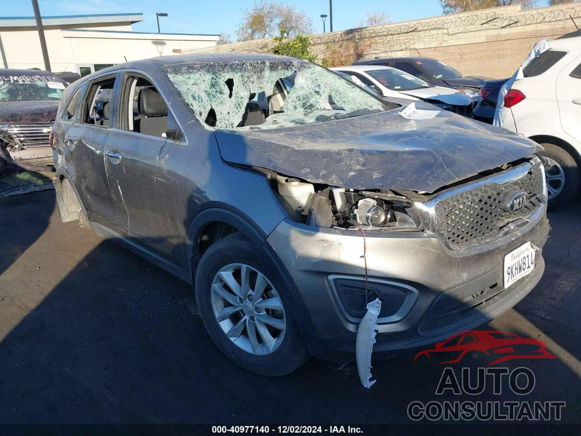 KIA SORENTO 2016 - 5XYPG4A30GG171605