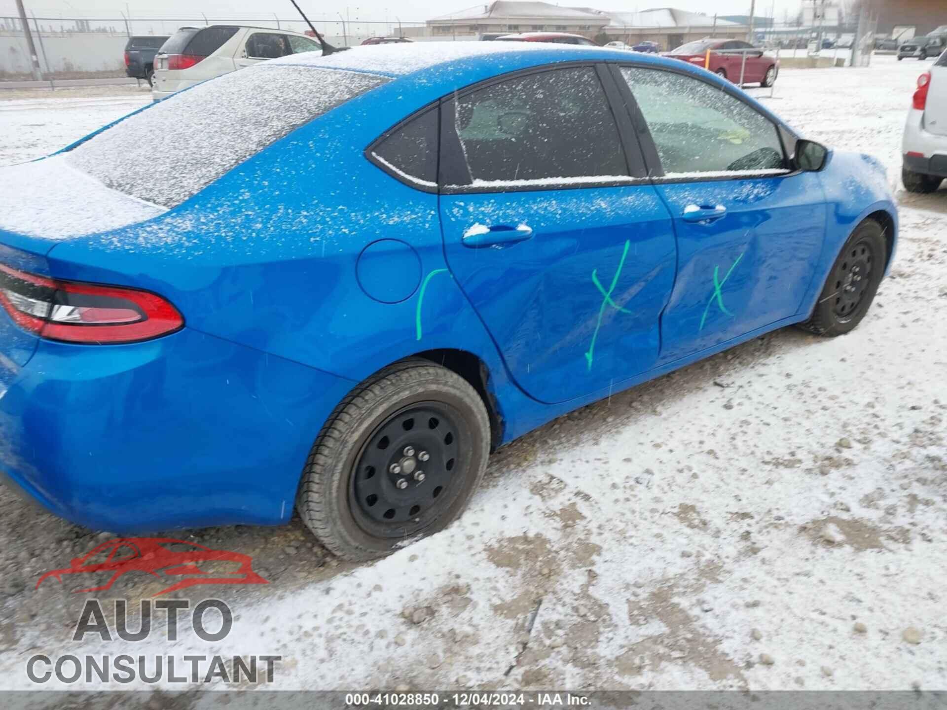 DODGE DART 2016 - 1C3CDFAA0GD565478