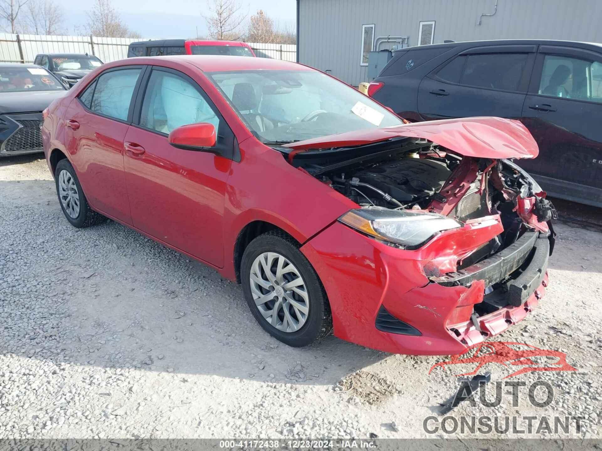TOYOTA COROLLA 2018 - 2T1BURHE6JC038339