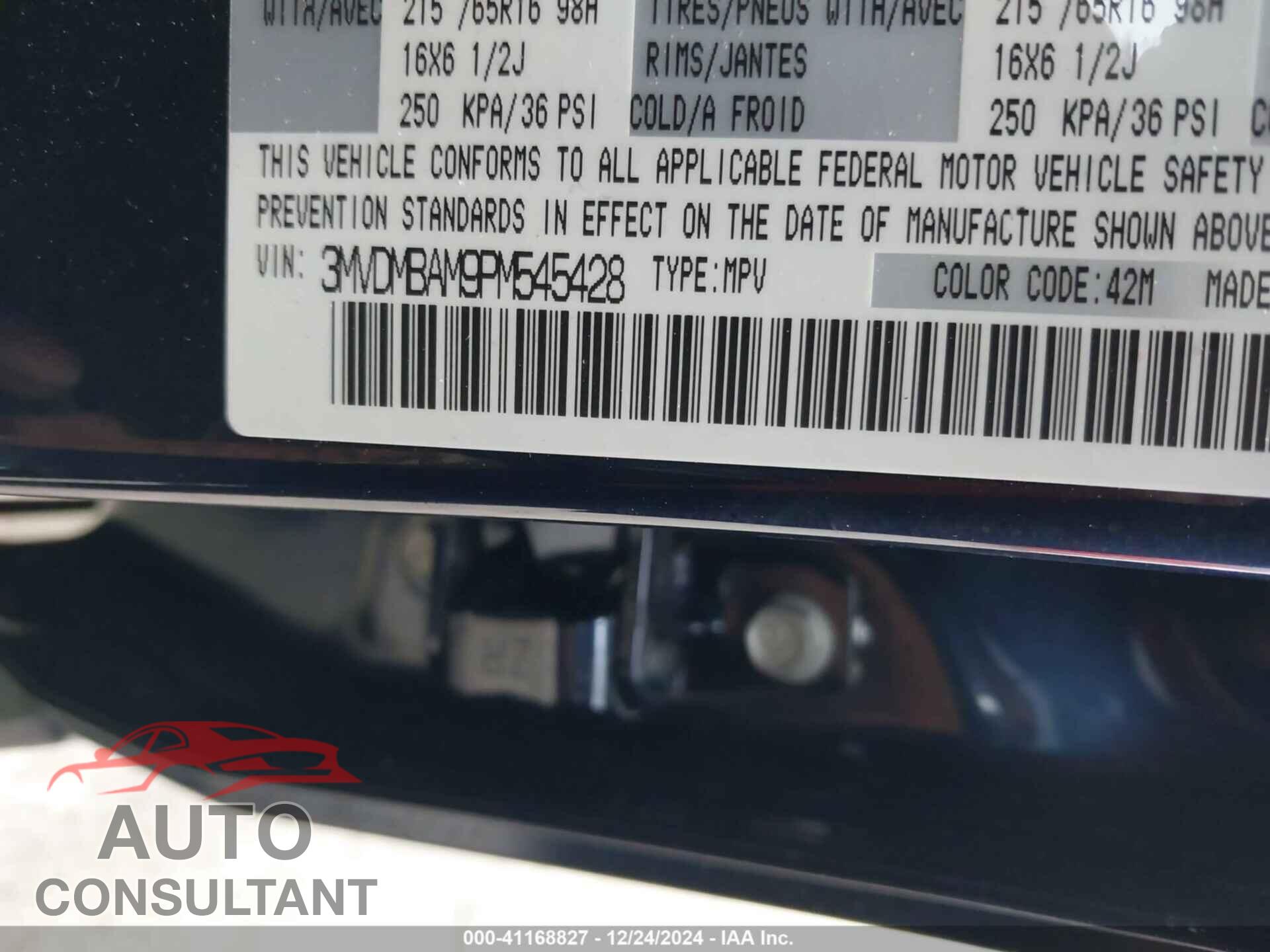 MAZDA CX-30 2023 - 3MVDMBAM9PM545428