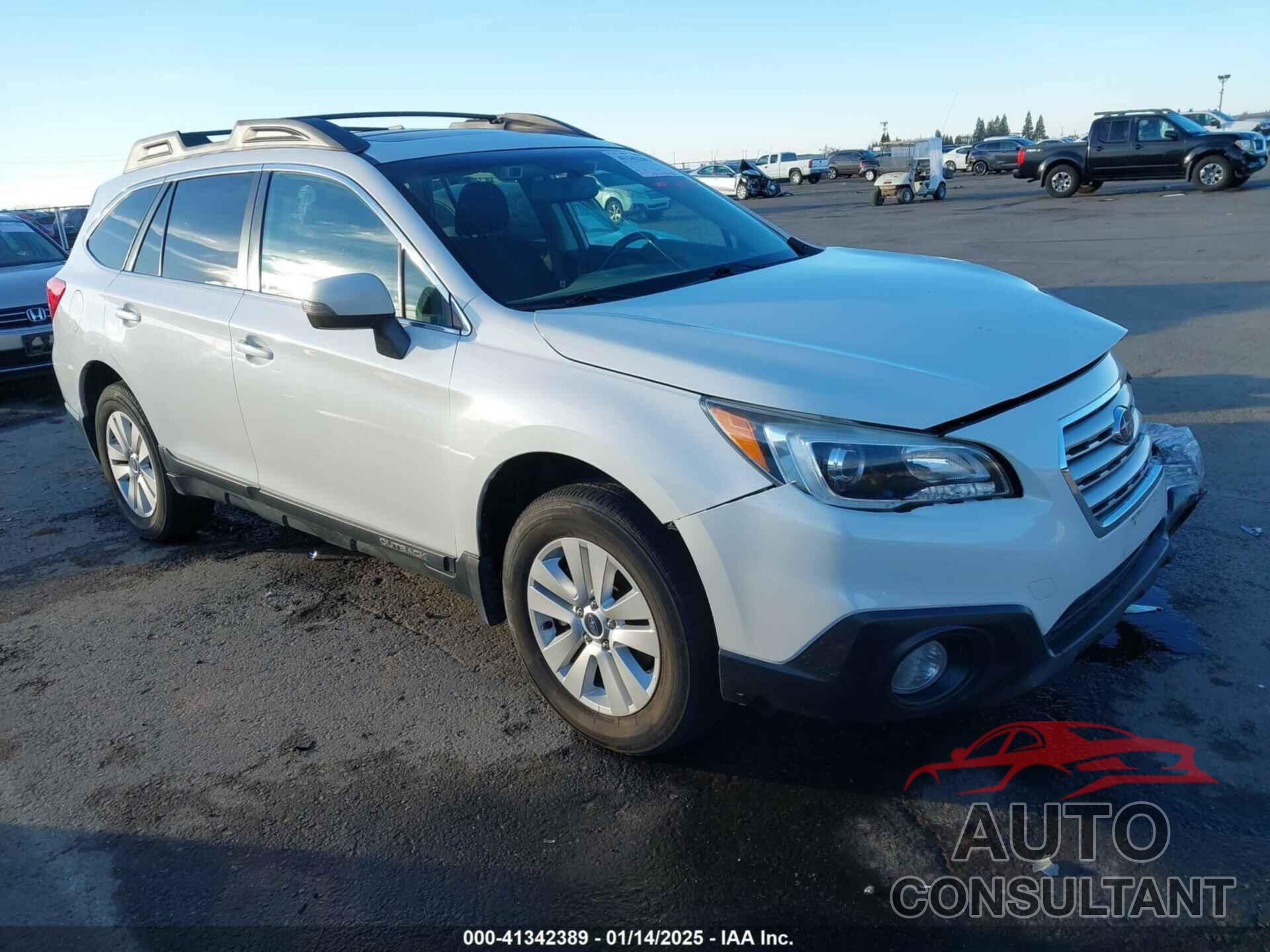 SUBARU OUTBACK 2016 - 4S4BSAHC3G3322398