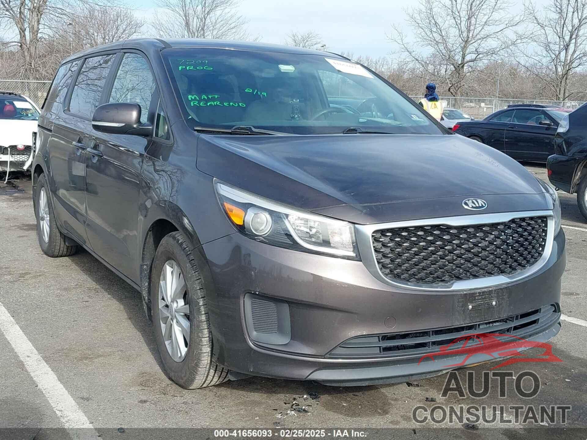 KIA SEDONA 2018 - KNDMB5C15J6346637