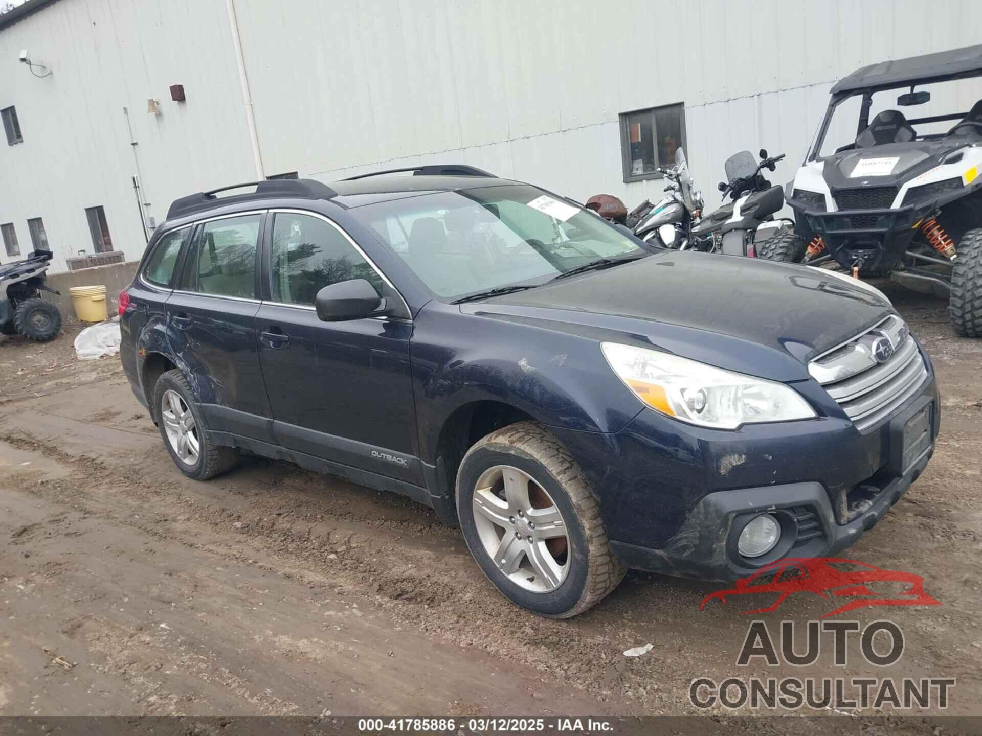 SUBARU OUTBACK 2014 - 4S4BRBAC5E3217953
