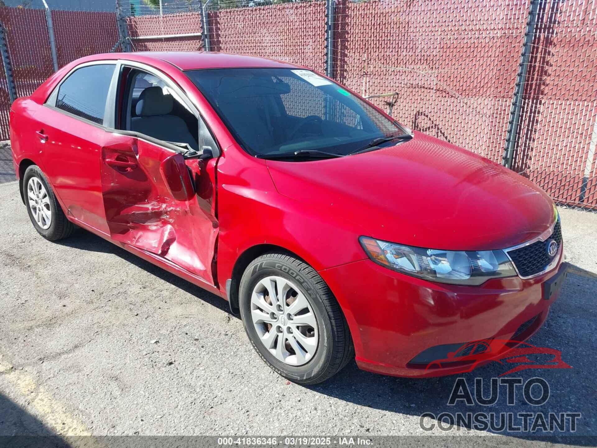 KIA FORTE 2013 - KNAFU4A21D5665887