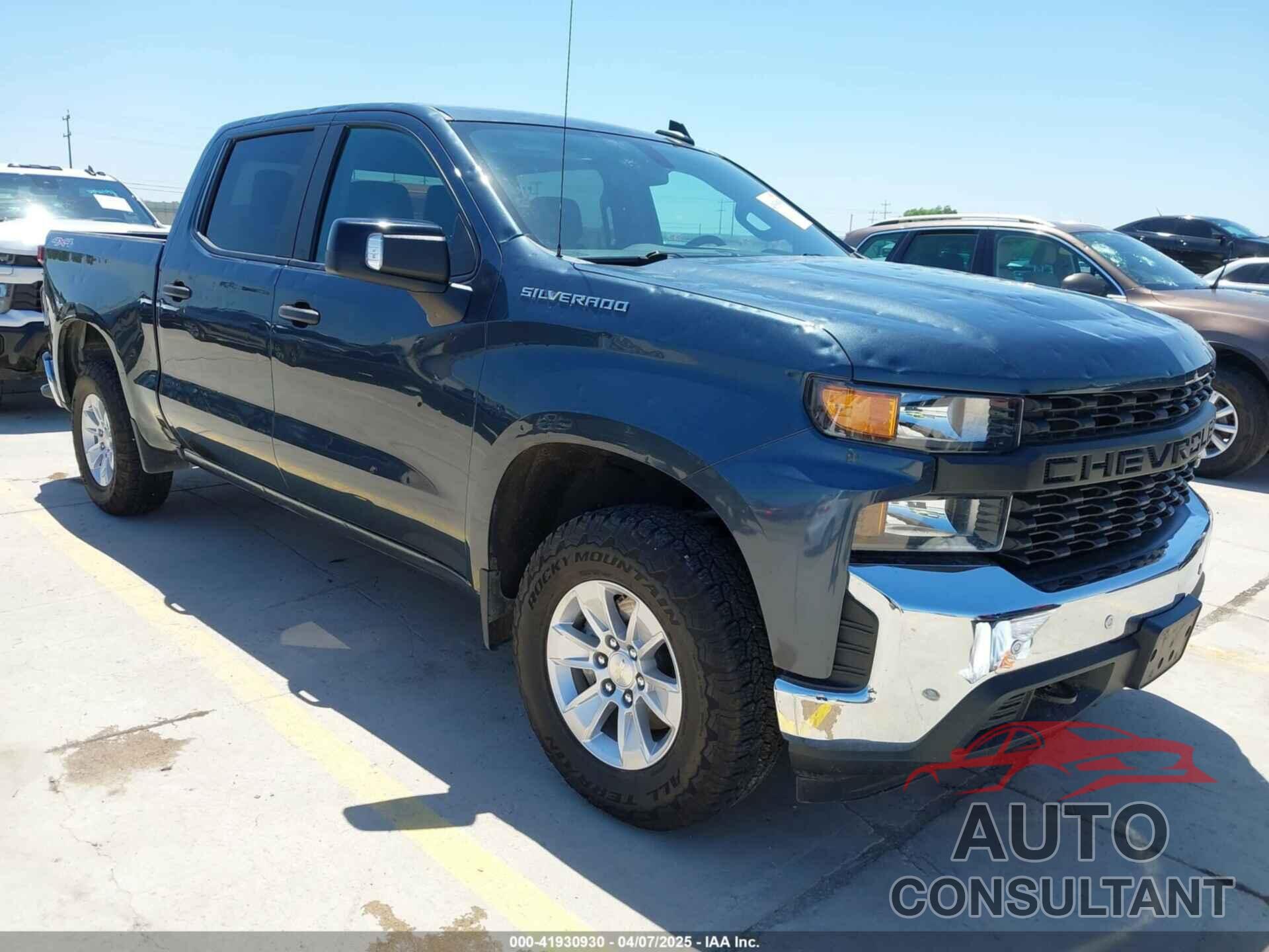 CHEVROLET SILVERADO 1500 2019 - 1GCPYAEH0KZ421243