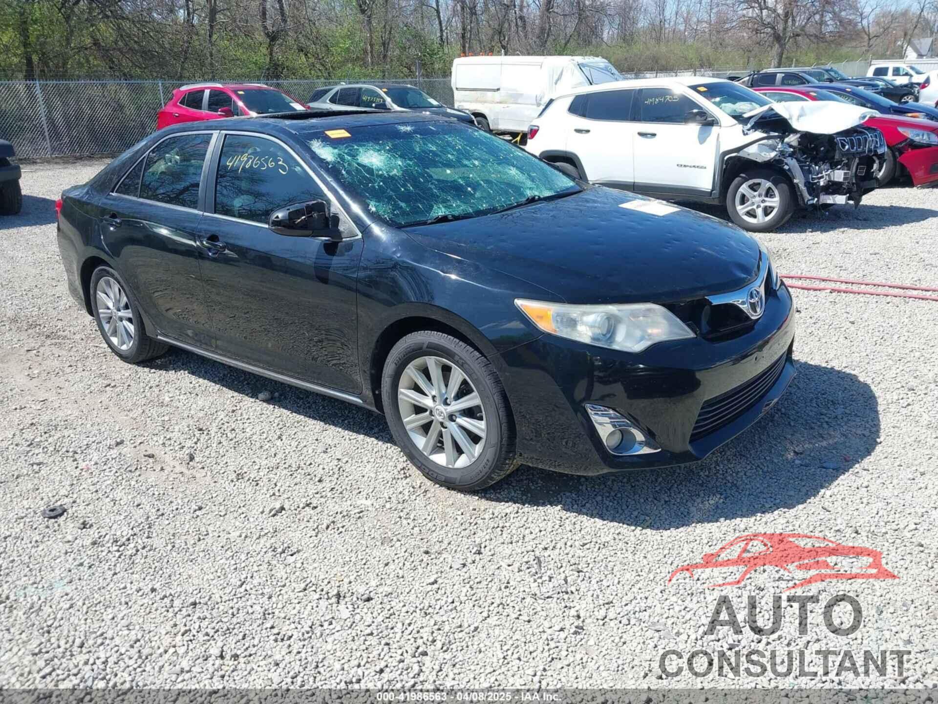 TOYOTA CAMRY 2012 - 4T4BF1FK4CR230208