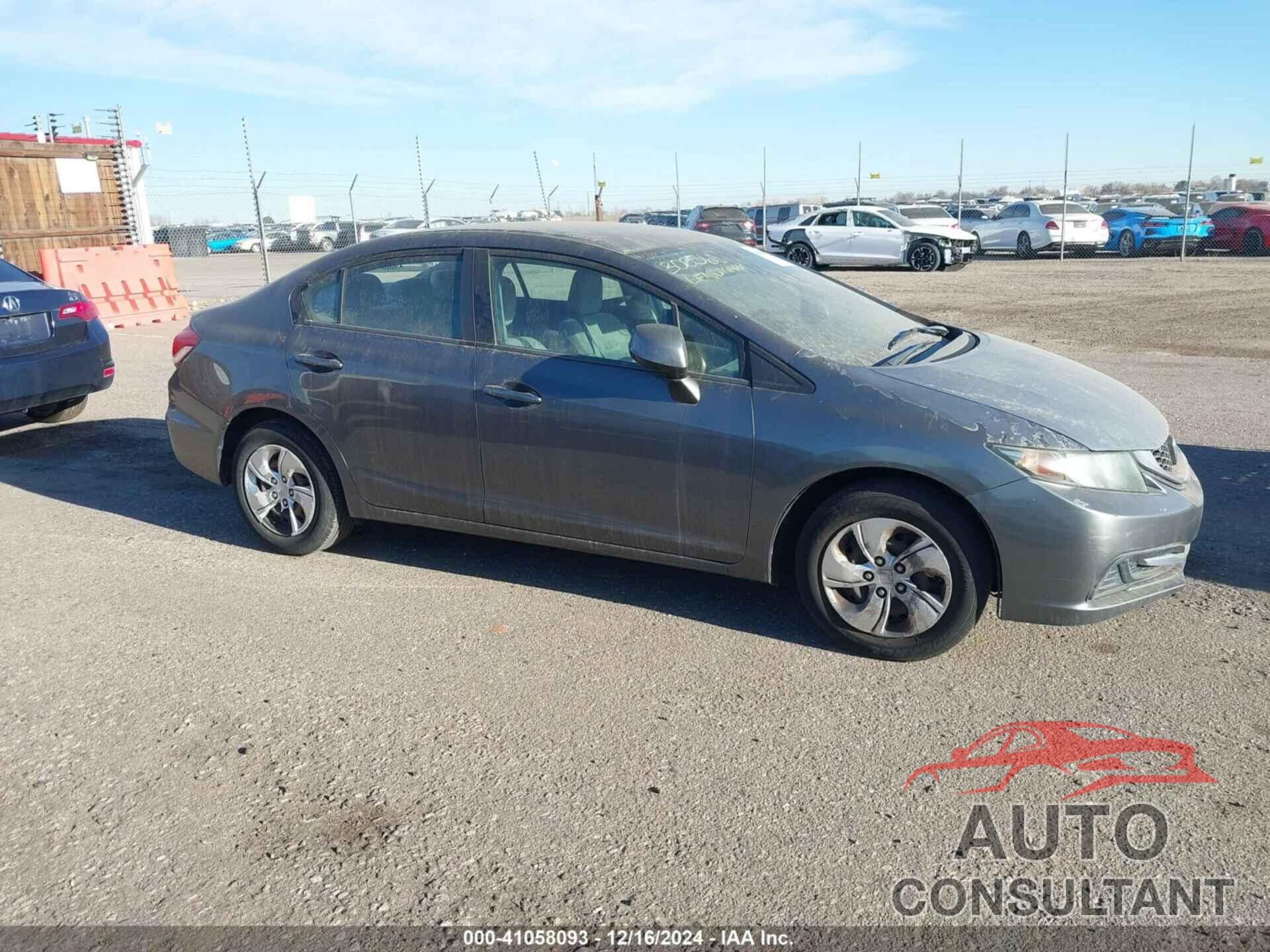 HONDA CIVIC 2013 - 2HGFB2F55DH300560