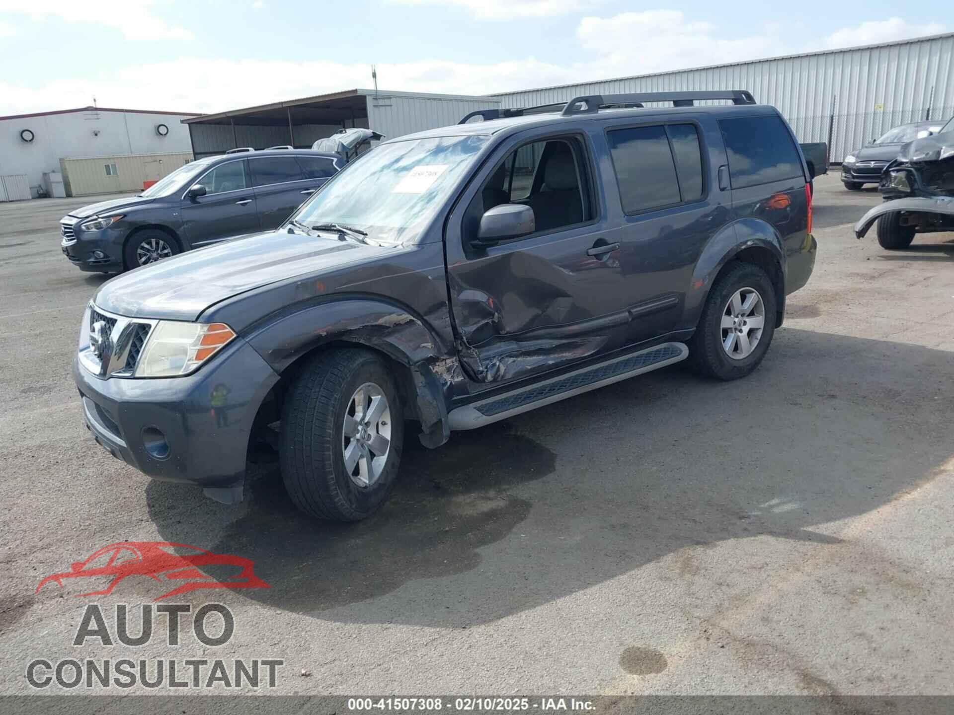 NISSAN PATHFINDER 2011 - 5N1AR1NN0BC632711