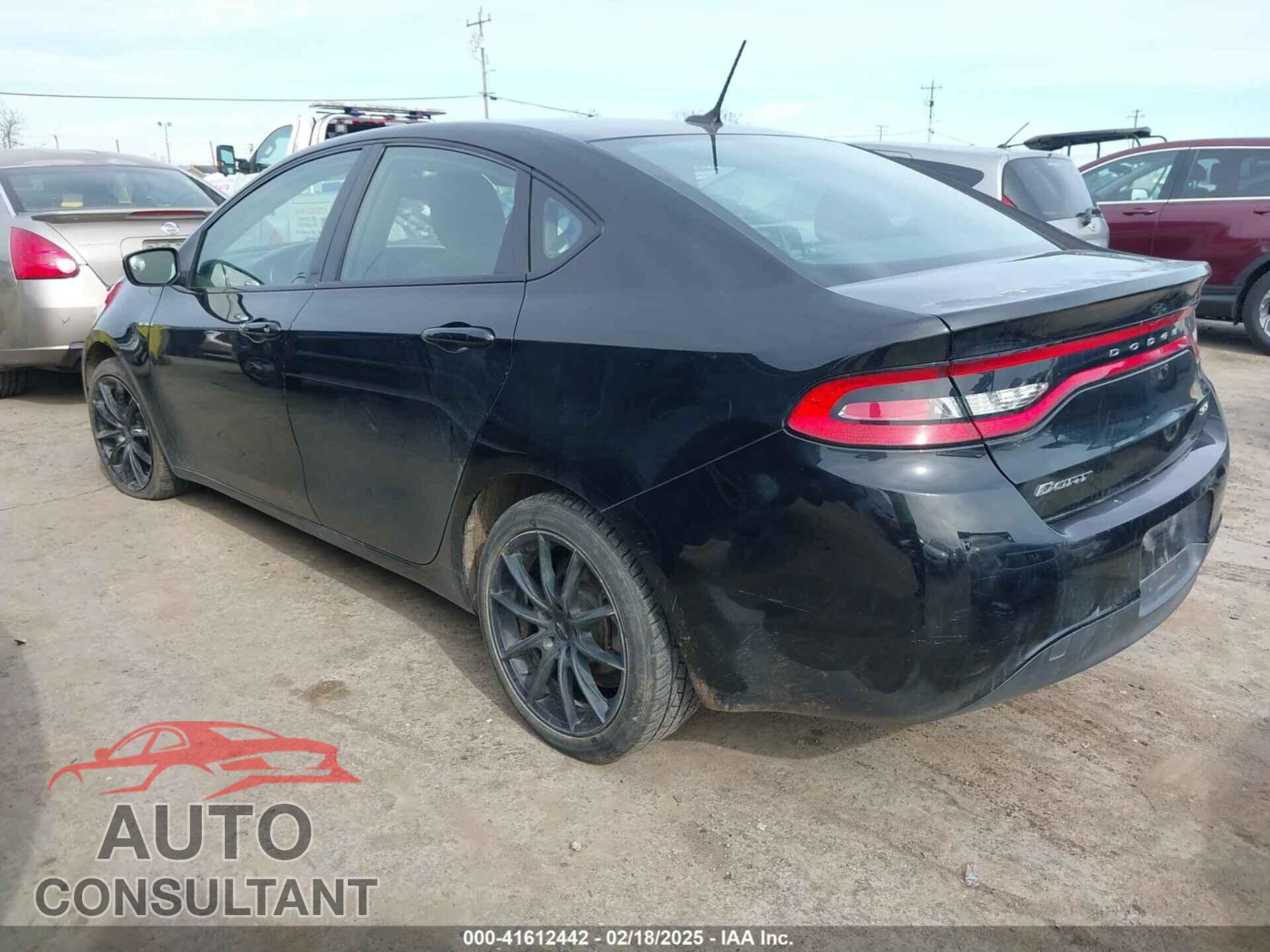 DODGE DART 2013 - 1C3CDFBA1DD152091