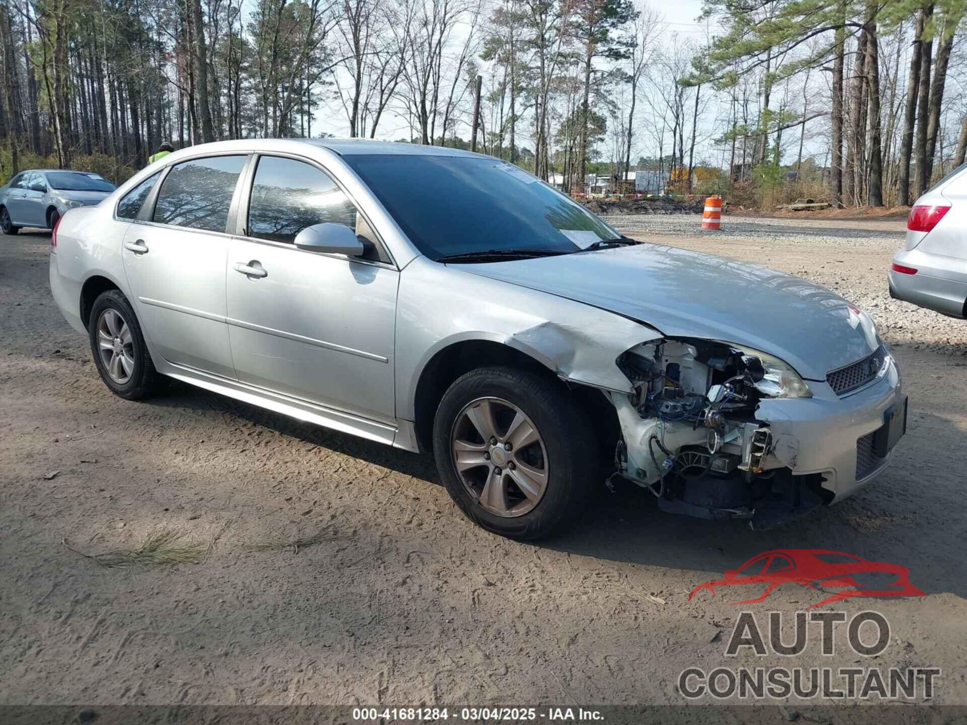 CHEVROLET IMPALA 2013 - 2G1WF5E35D1243685