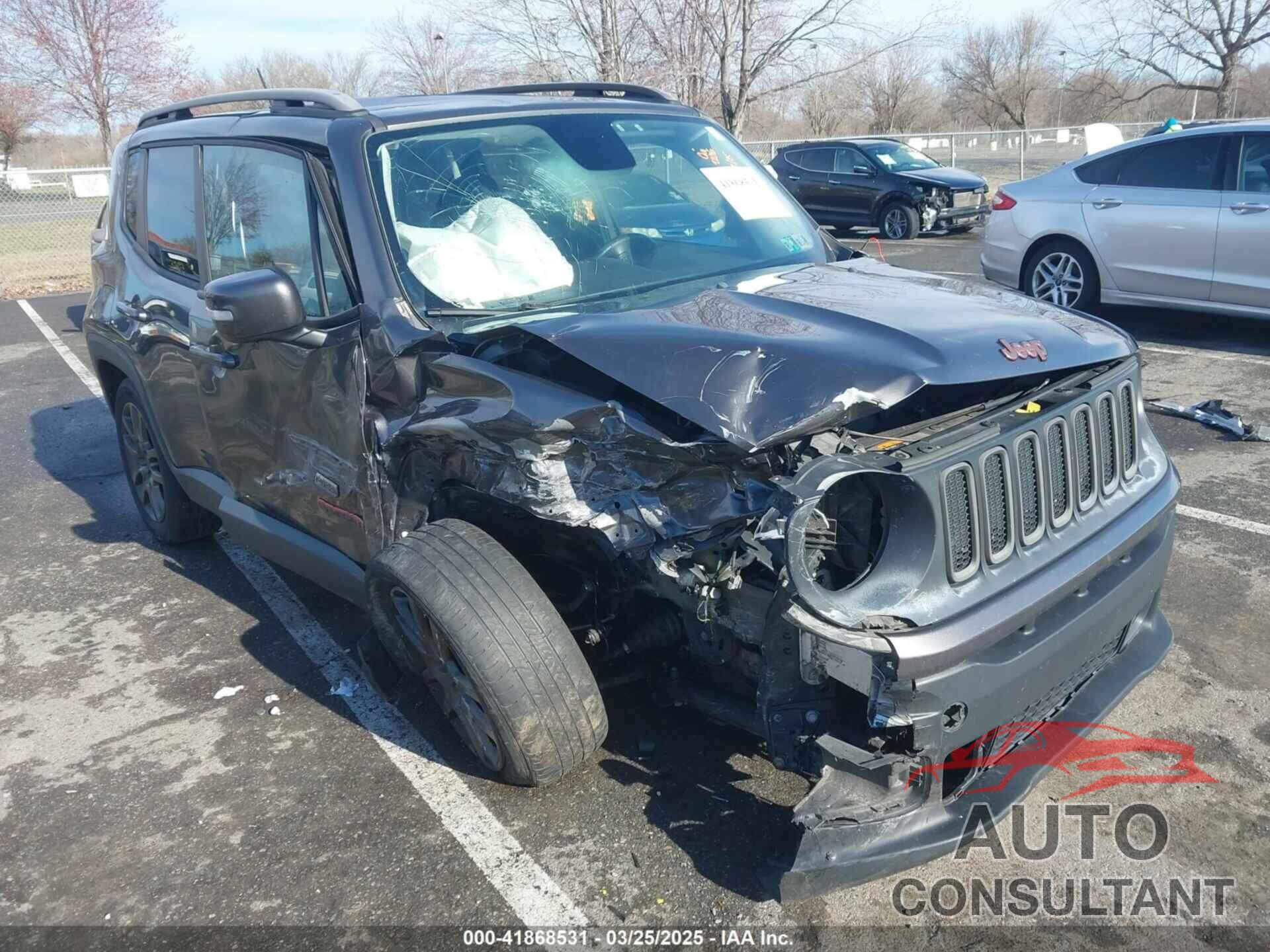 JEEP RENEGADE 2016 - ZACCJBBT9GPD52754