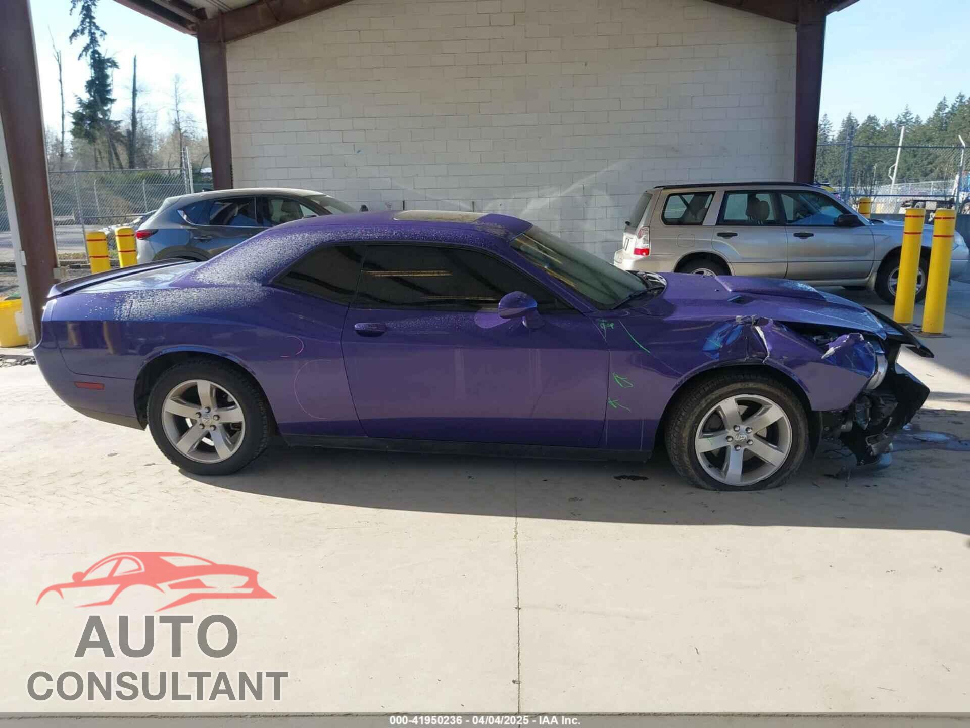 DODGE CHALLENGER 2012 - 2C3CDYAG4CH275595