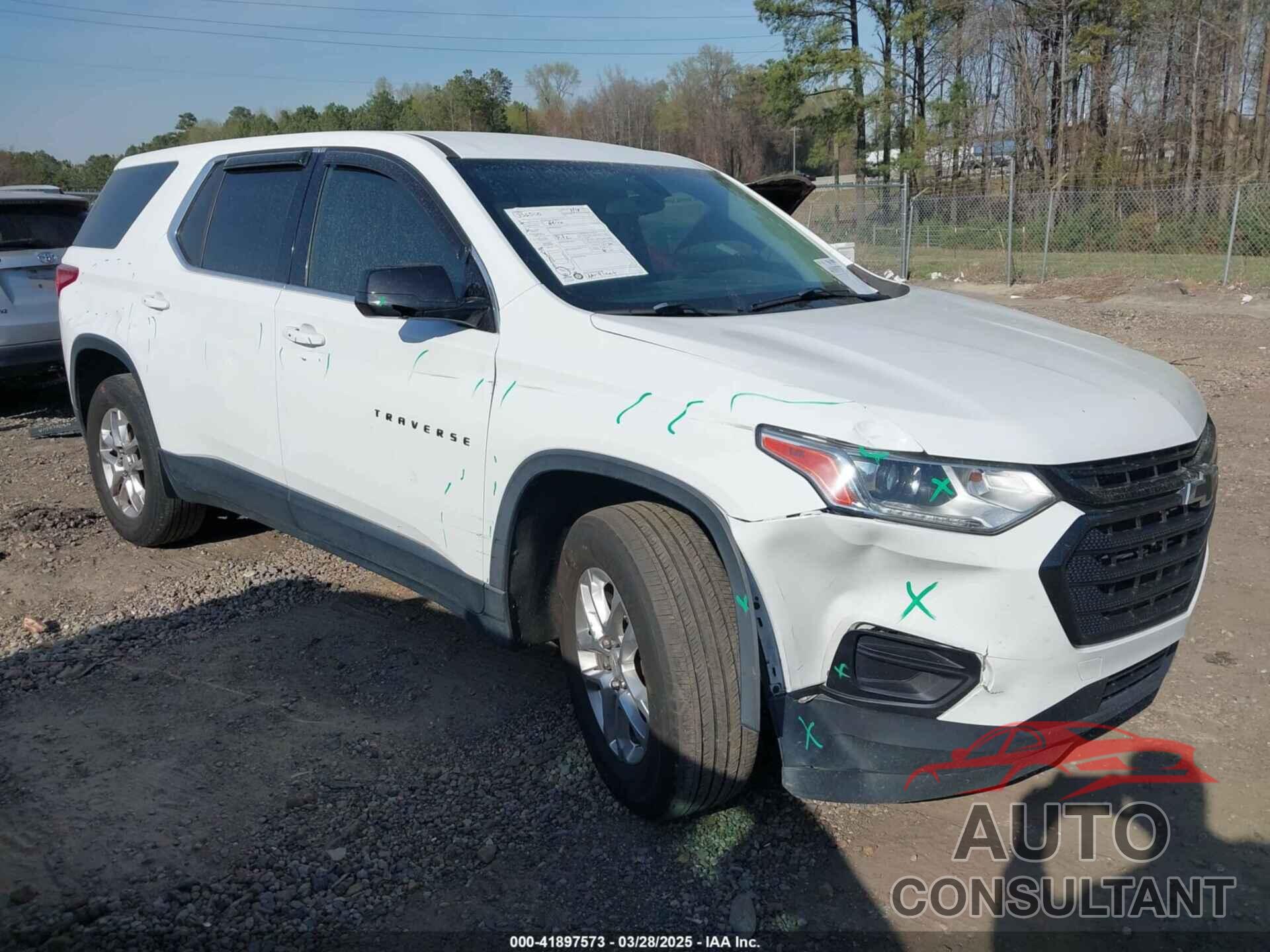 CHEVROLET TRAVERSE 2019 - 1GNERFKW2KJ128230