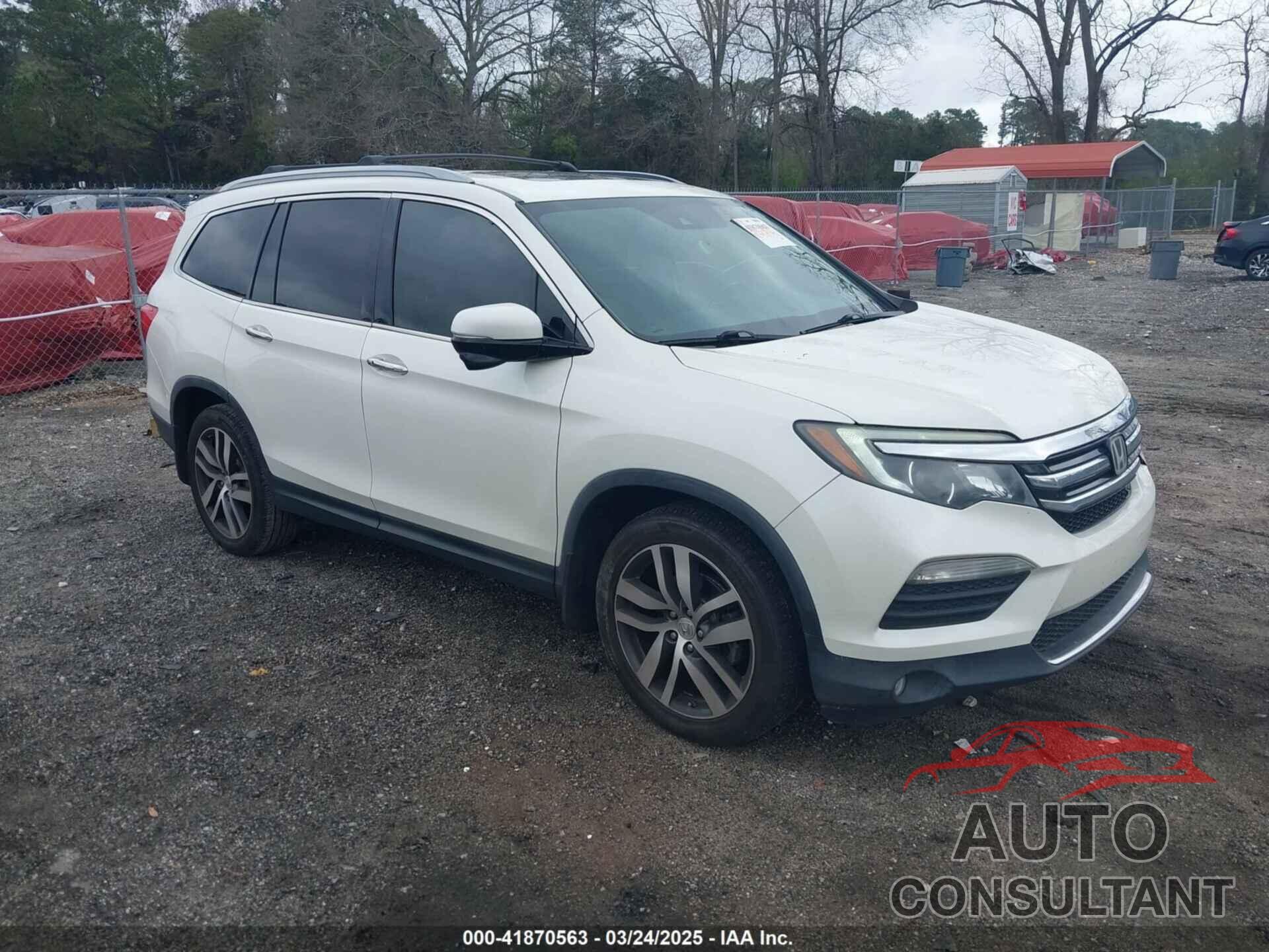 HONDA PILOT 2017 - 5FNYF5H99HB015370