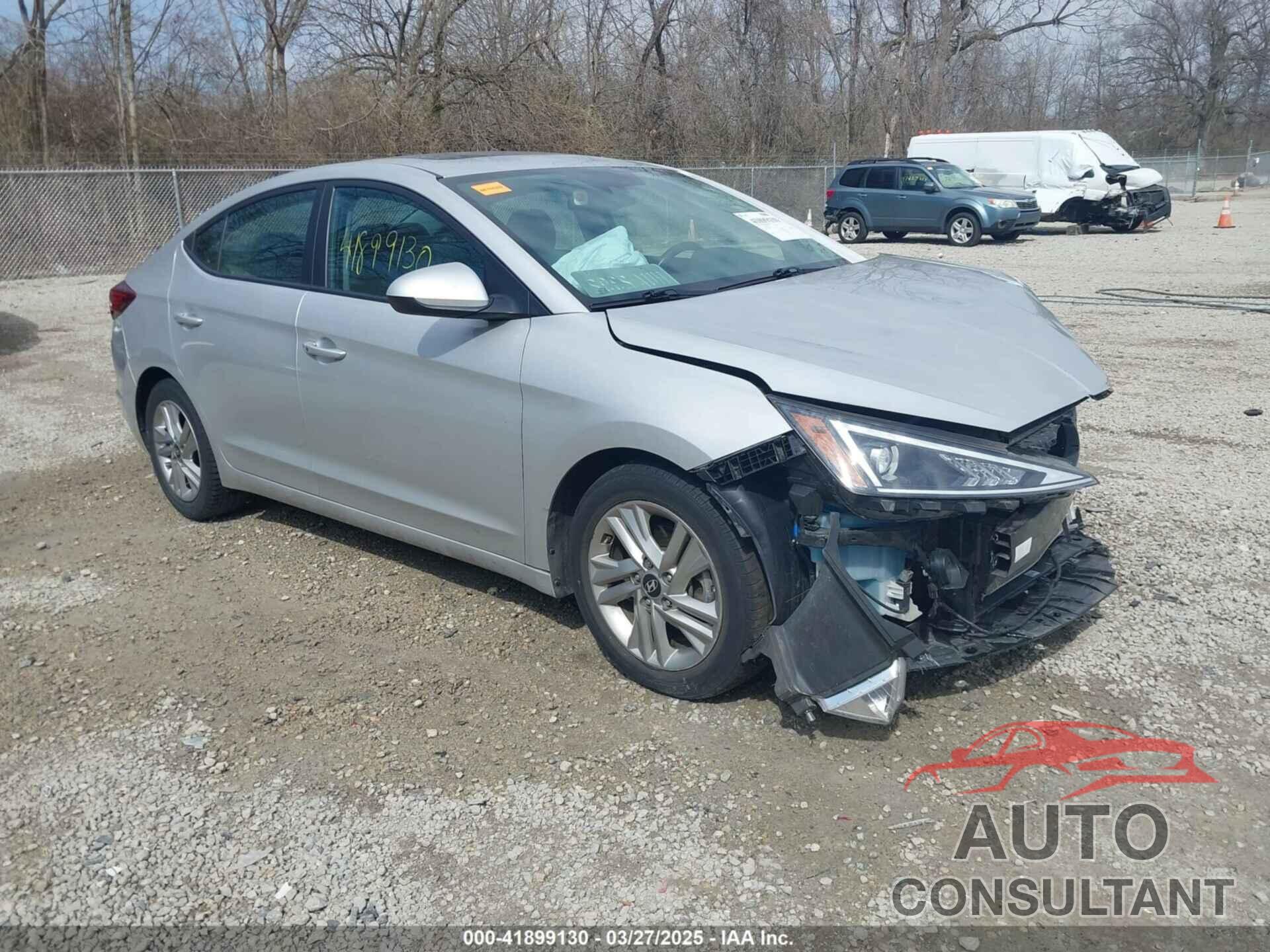 HYUNDAI ELANTRA 2019 - 5NPD84LF6KH452378