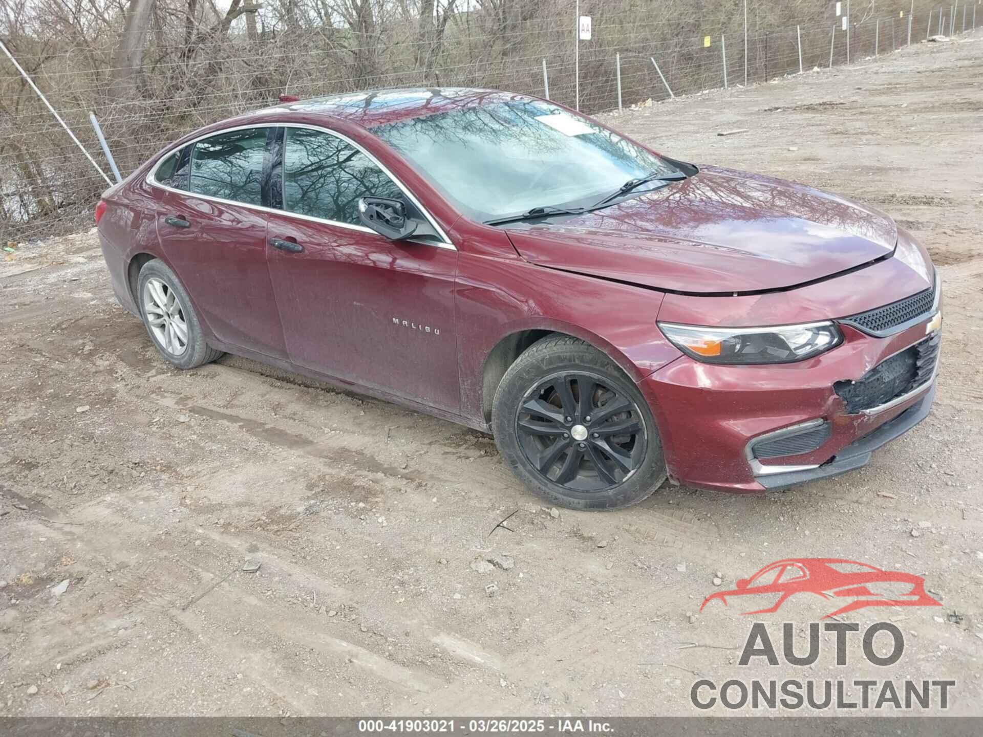 CHEVROLET MALIBU 2016 - 1G1ZE5ST5GF326065