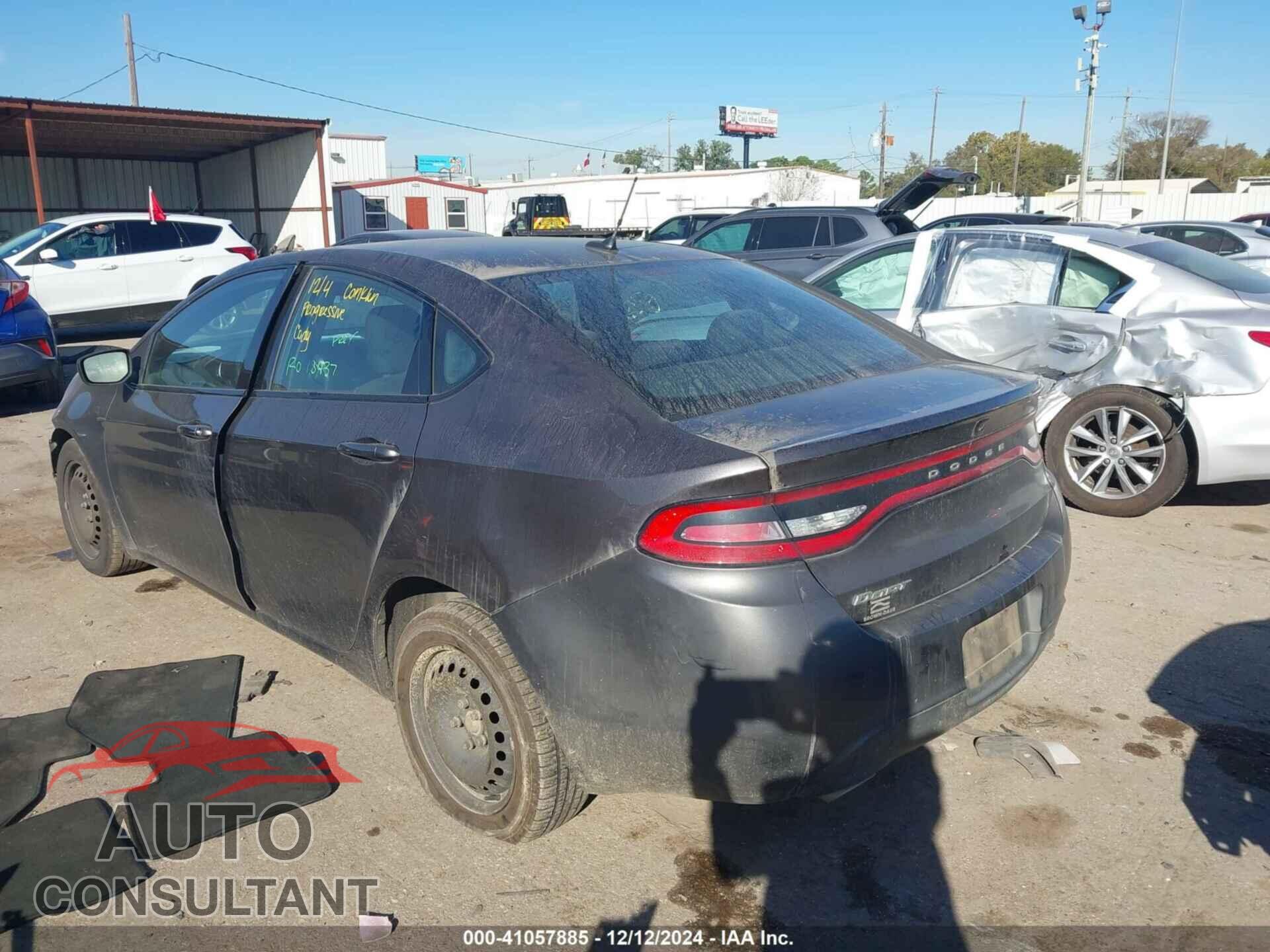 DODGE DART 2015 - 1C3CDFBB7FD390801