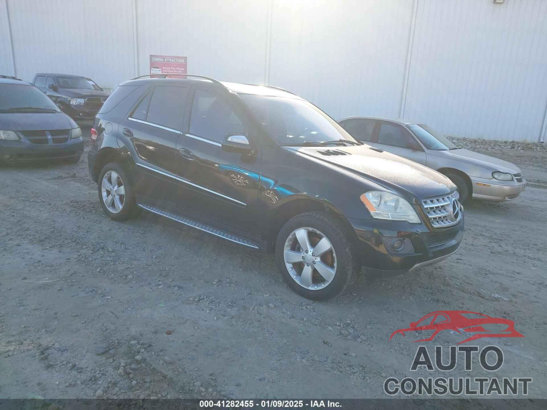 MERCEDES-BENZ ML 350 2009 - 4JGBB56E99A512538
