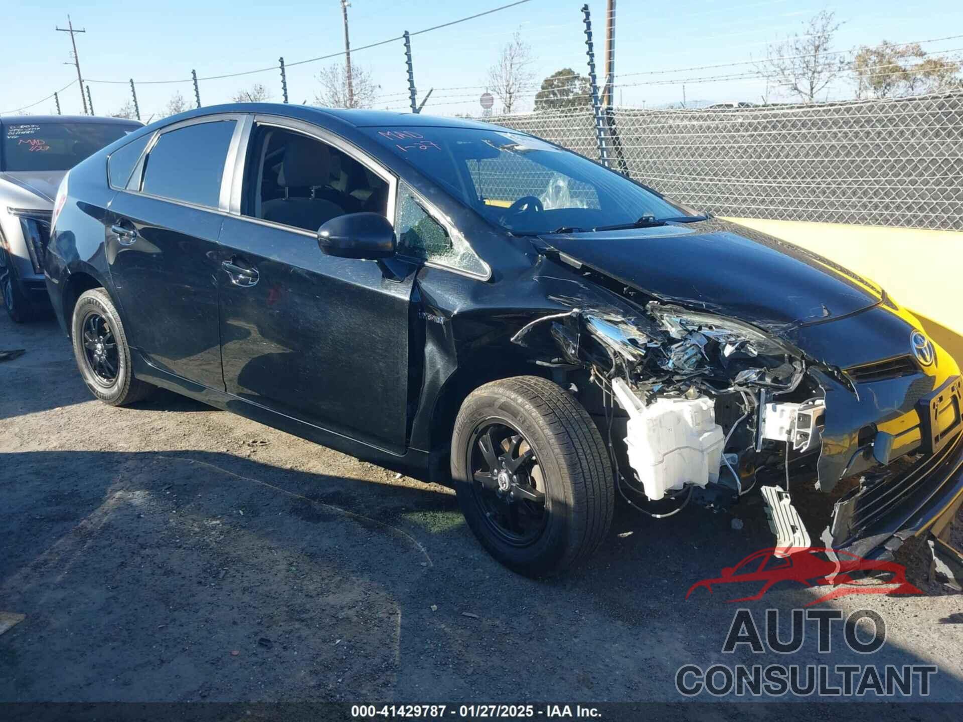 TOYOTA PRIUS 2015 - JTDKN3DU1F0406841