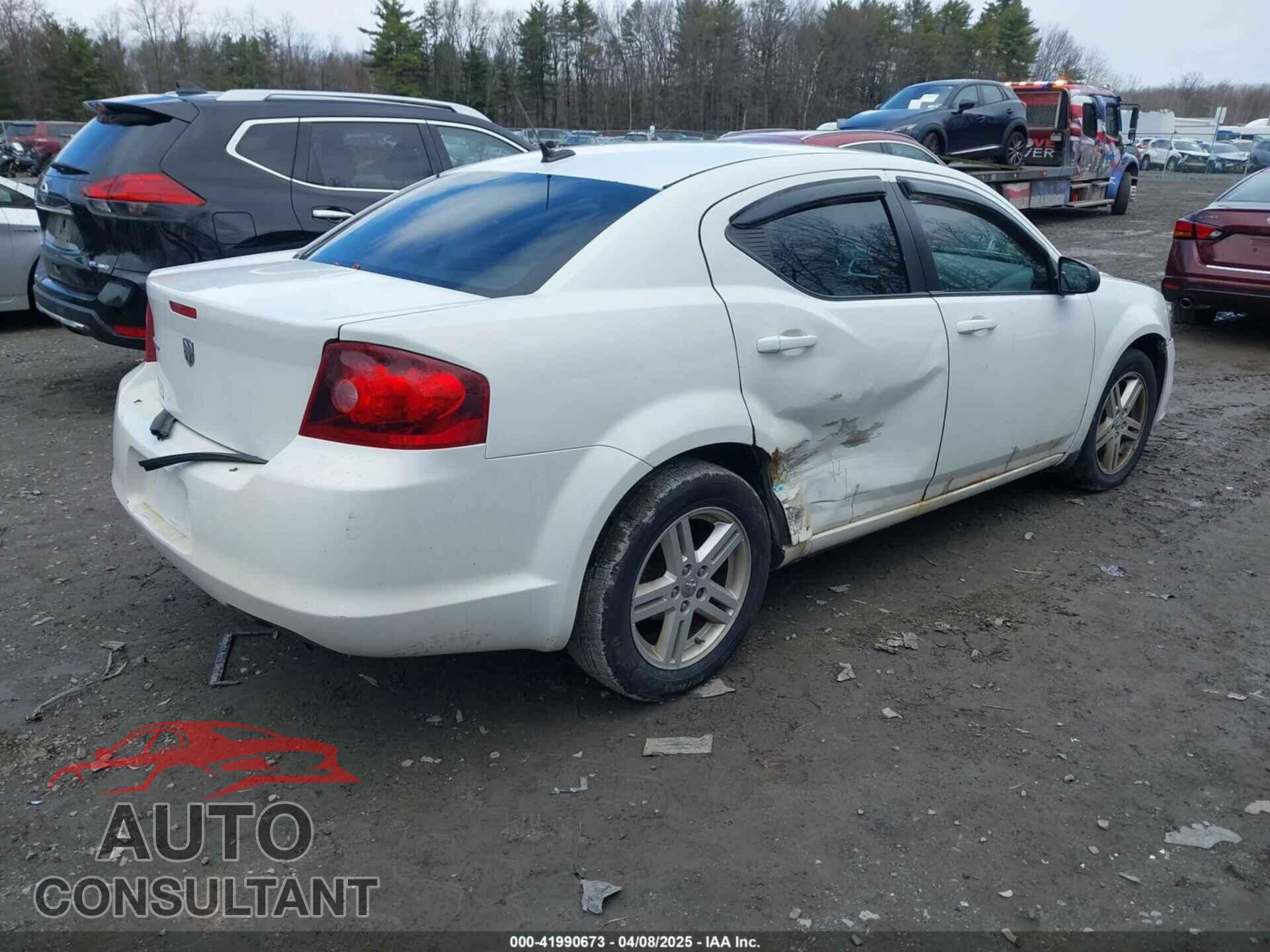 DODGE AVENGER 2013 - 1C3CDZAB6DN537149