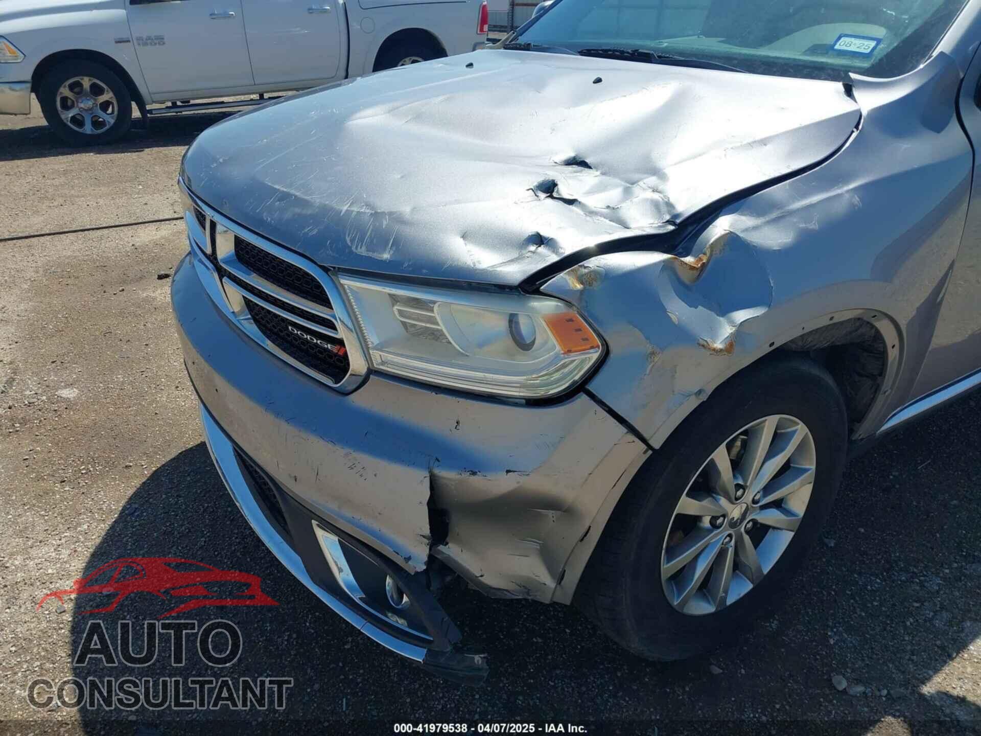 DODGE DURANGO 2017 - 1C4RDJAG6HC652998