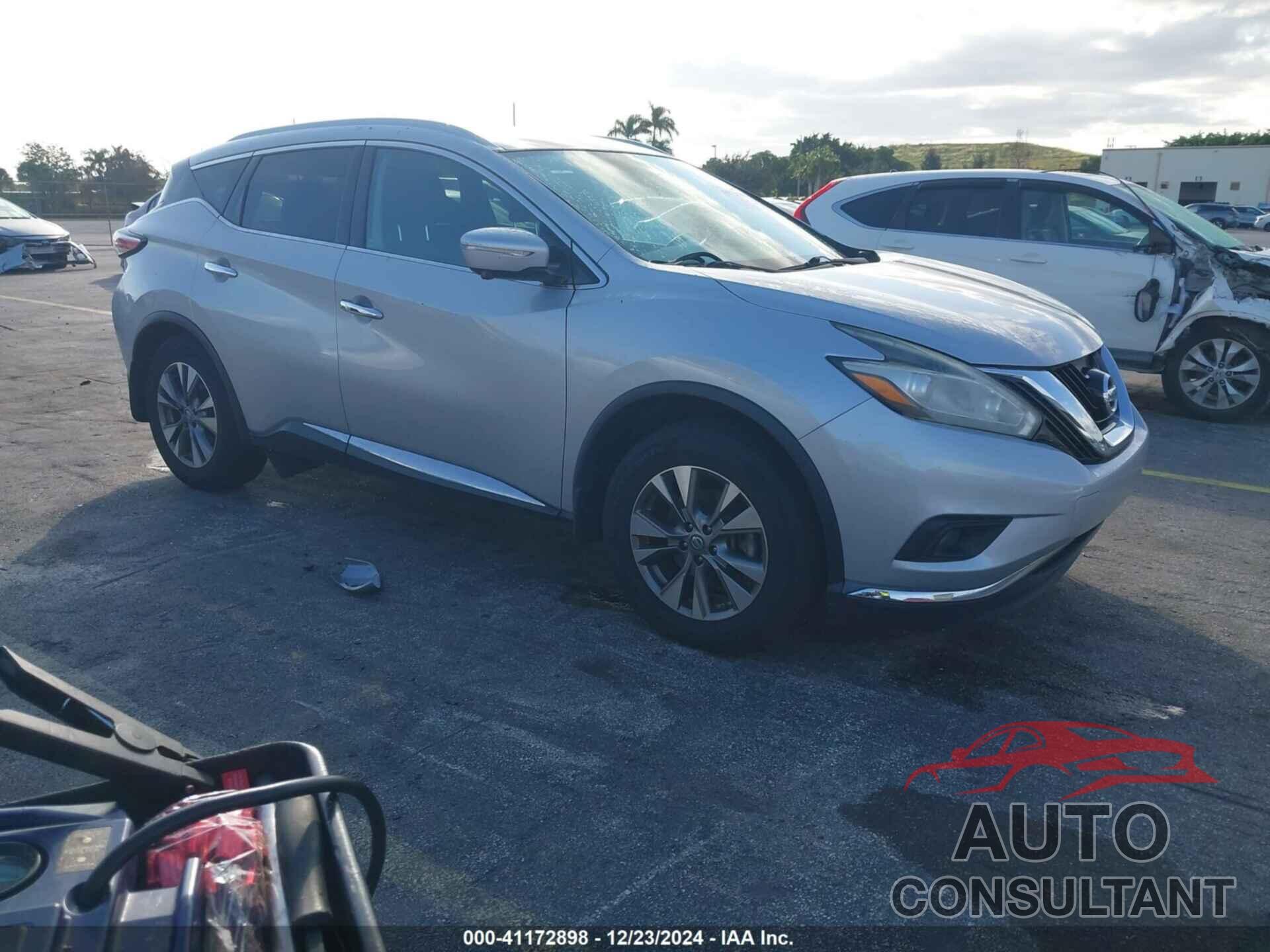 NISSAN MURANO 2015 - 5N1AZ2MG6FN262061