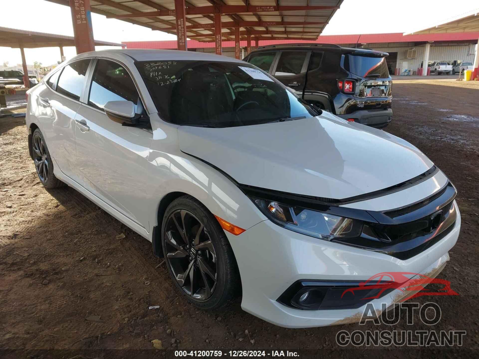 HONDA CIVIC 2019 - 2HGFC2F87KH503681