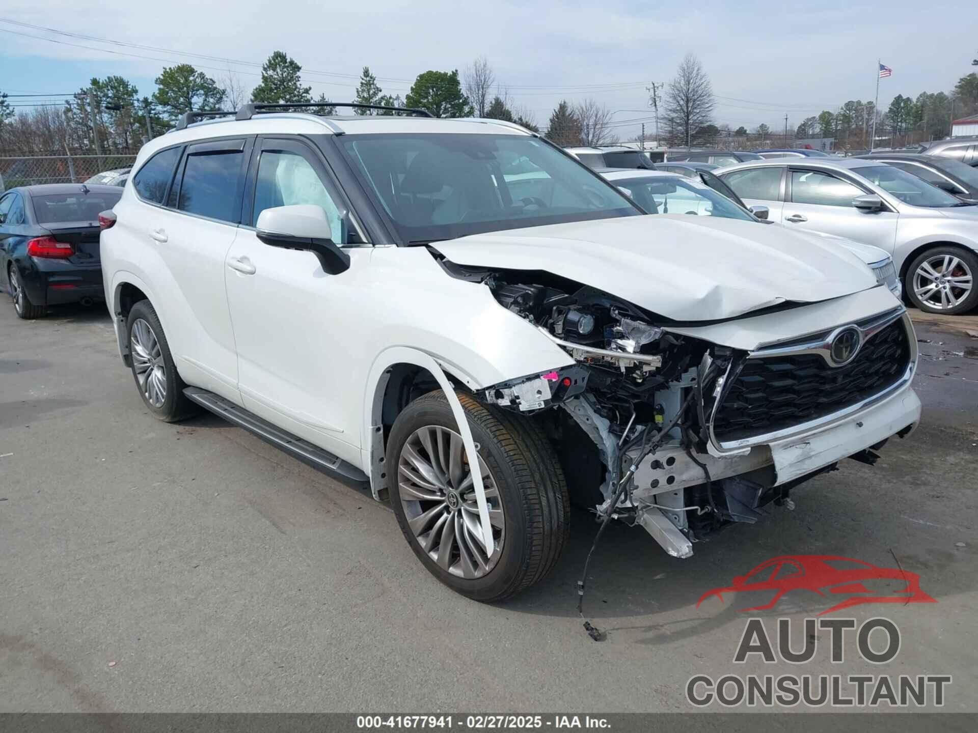 TOYOTA HIGHLANDER 2021 - 5TDFZRBH9MS108434