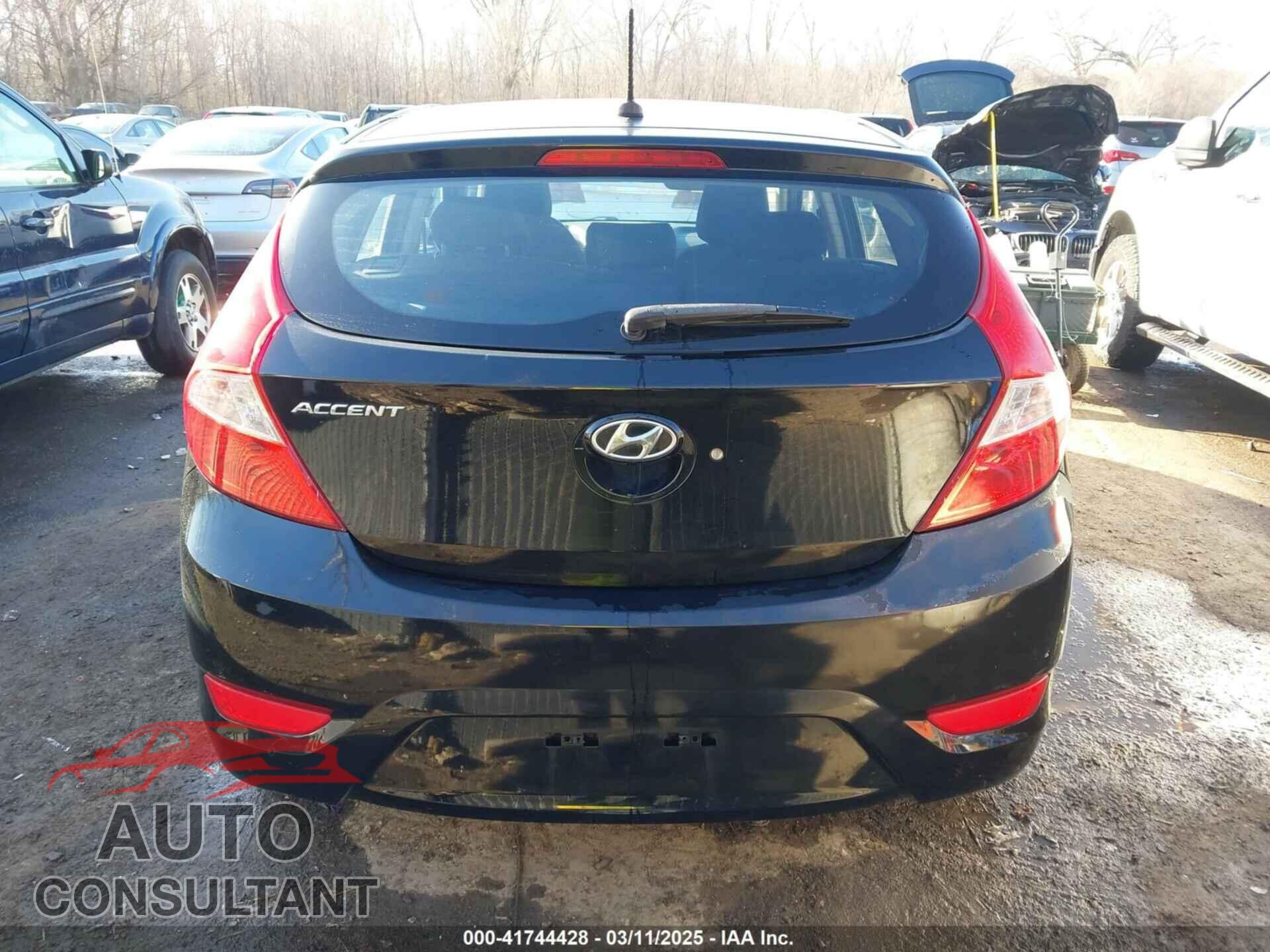 HYUNDAI ACCENT 2013 - KMHCT5AE6DU128989