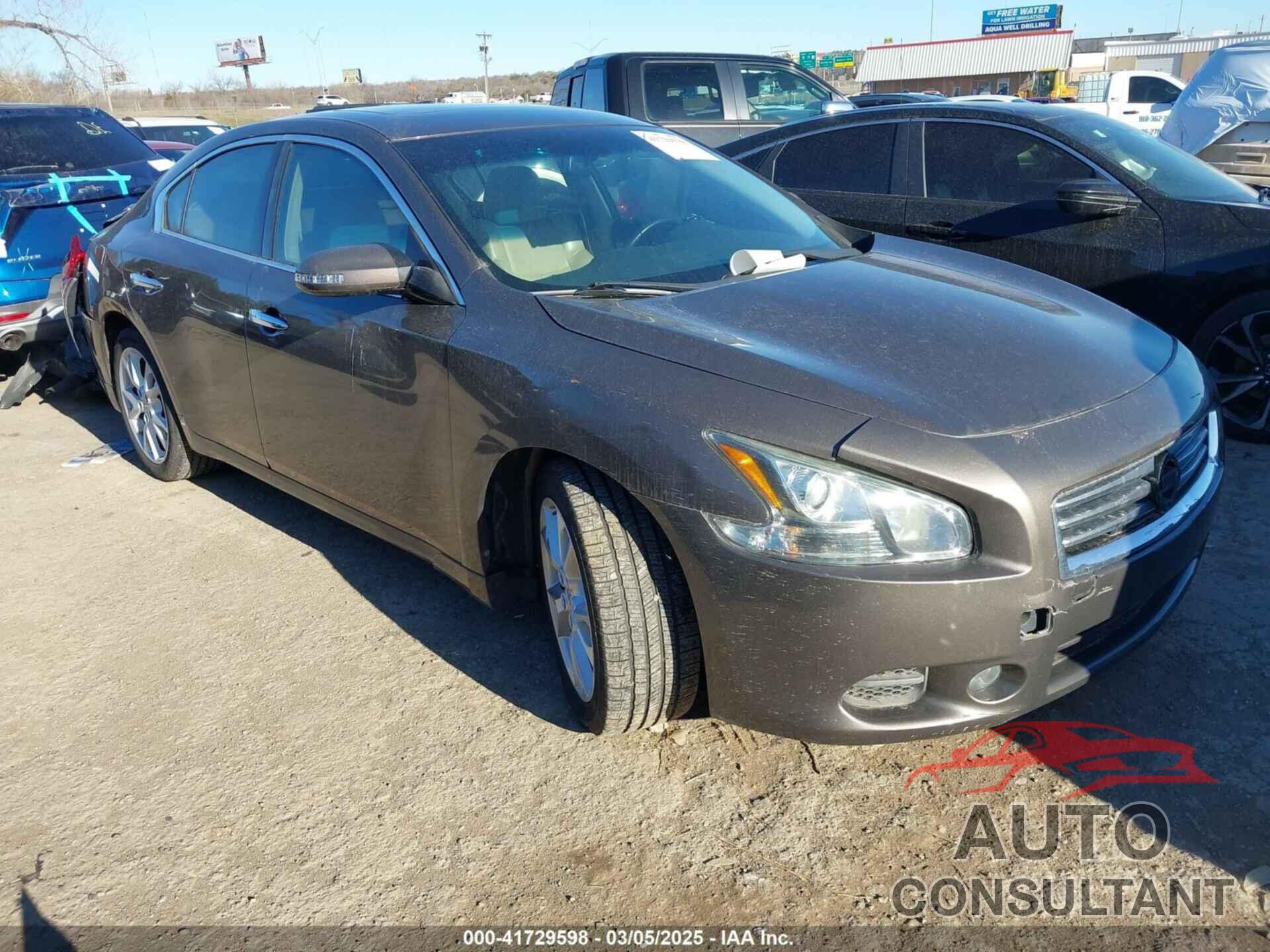 NISSAN MAXIMA 2013 - 1N4AA5AP7DC813288