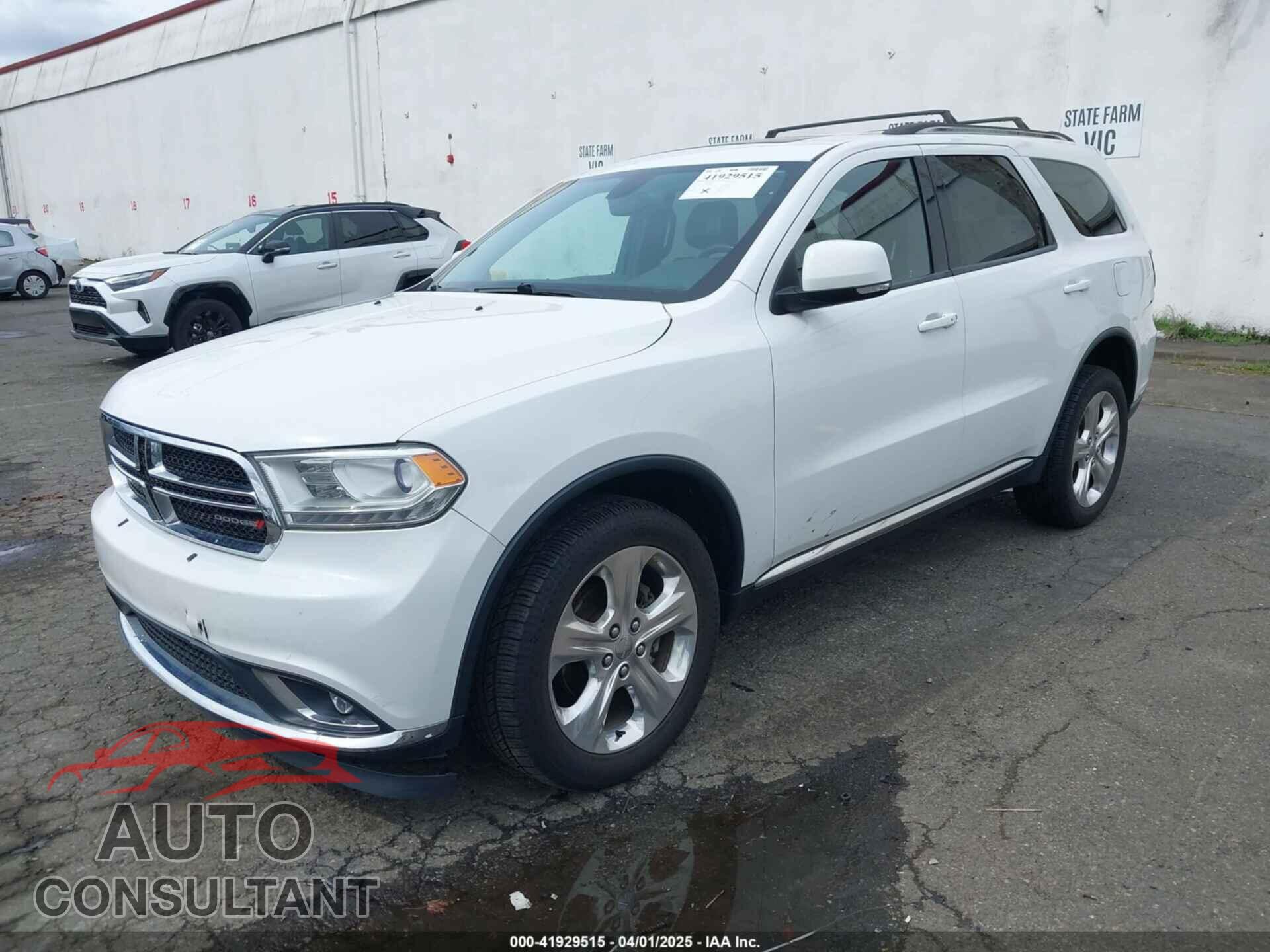 DODGE DURANGO 2015 - 1C4RDJDG2FC863950