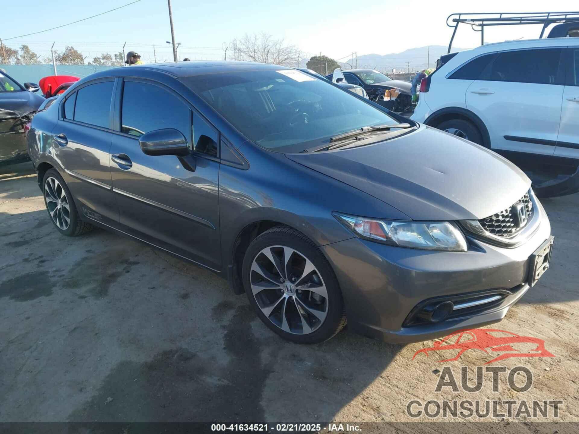 HONDA CIVIC 2013 - 2HGFB6E5XDH702129