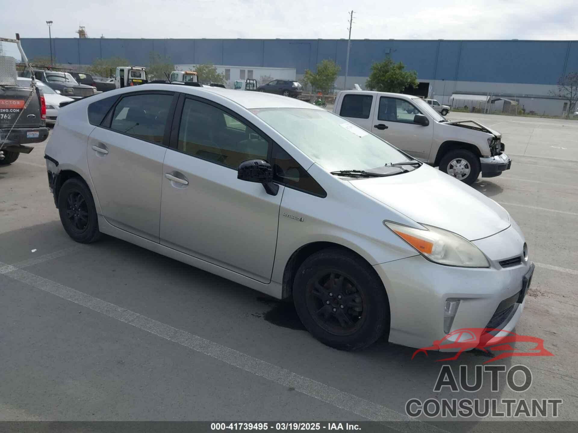 TOYOTA PRIUS 2012 - JTDKN3DU4C5507872
