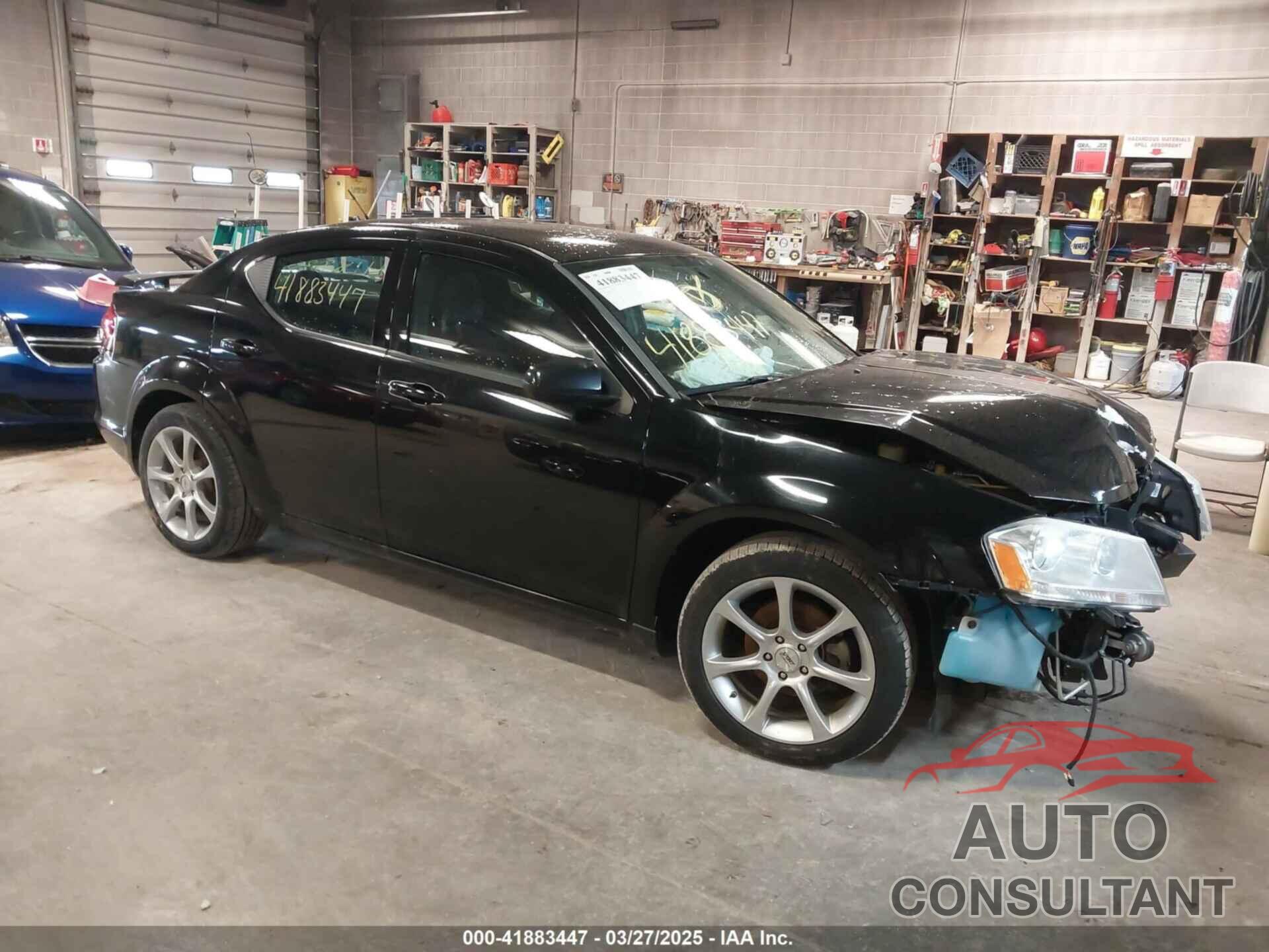DODGE AVENGER 2011 - 1B3BD1FG6BN543920